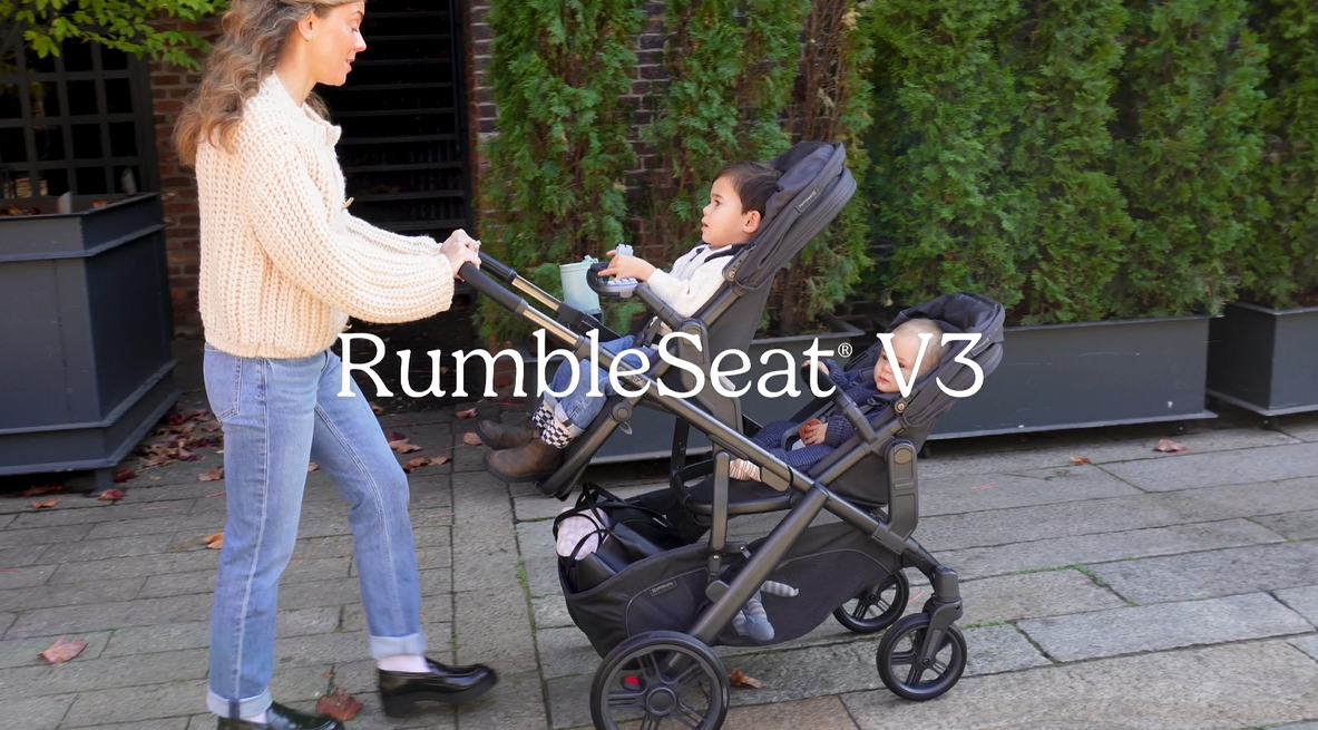 uppababy double UPPAbaby Minu Duo Stroller - Jake (Charcoal | Carbon Frame