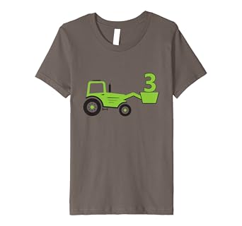 Hariz Com Traktor Schaufel 3 Geburtstag Kinder Baseball Hoodie