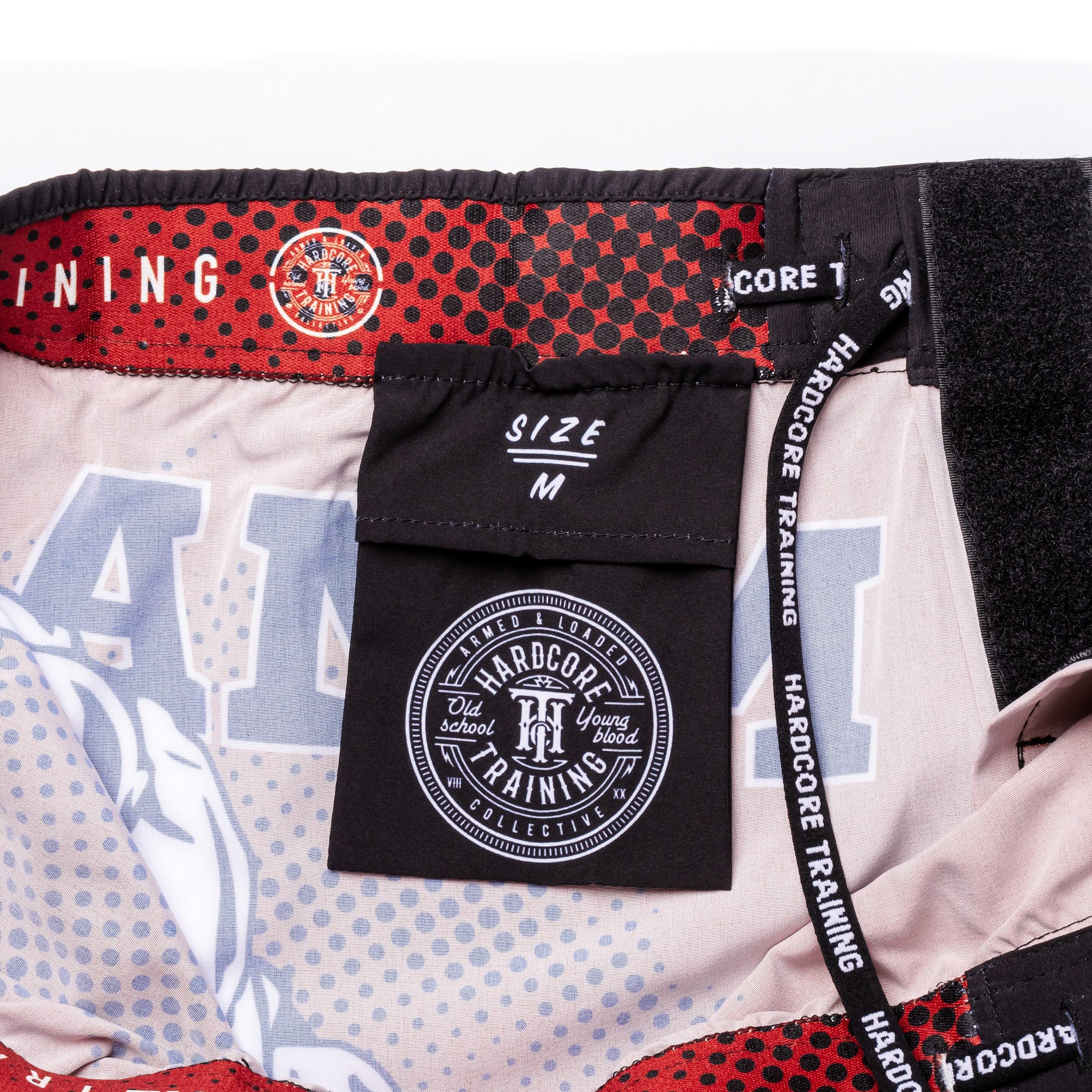 Hardcore Training Fight Shorts Fighters Club Boks Męski Szorty do Walki MMA Combat BJJ Grappling Fitness Muay Thai Kickboxing