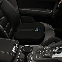 Vista 6 de MODVEL Memory Foam Seat Cushion and Lumbar Pillow Combo - Gel Infused and Ventilated - Back Pain Relief