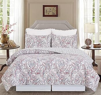 ネコみー様　familiar アンサンブル ブラウス Amazon.com: C&F Home Claiborne 3 Piece Full/Queen Quilt Set