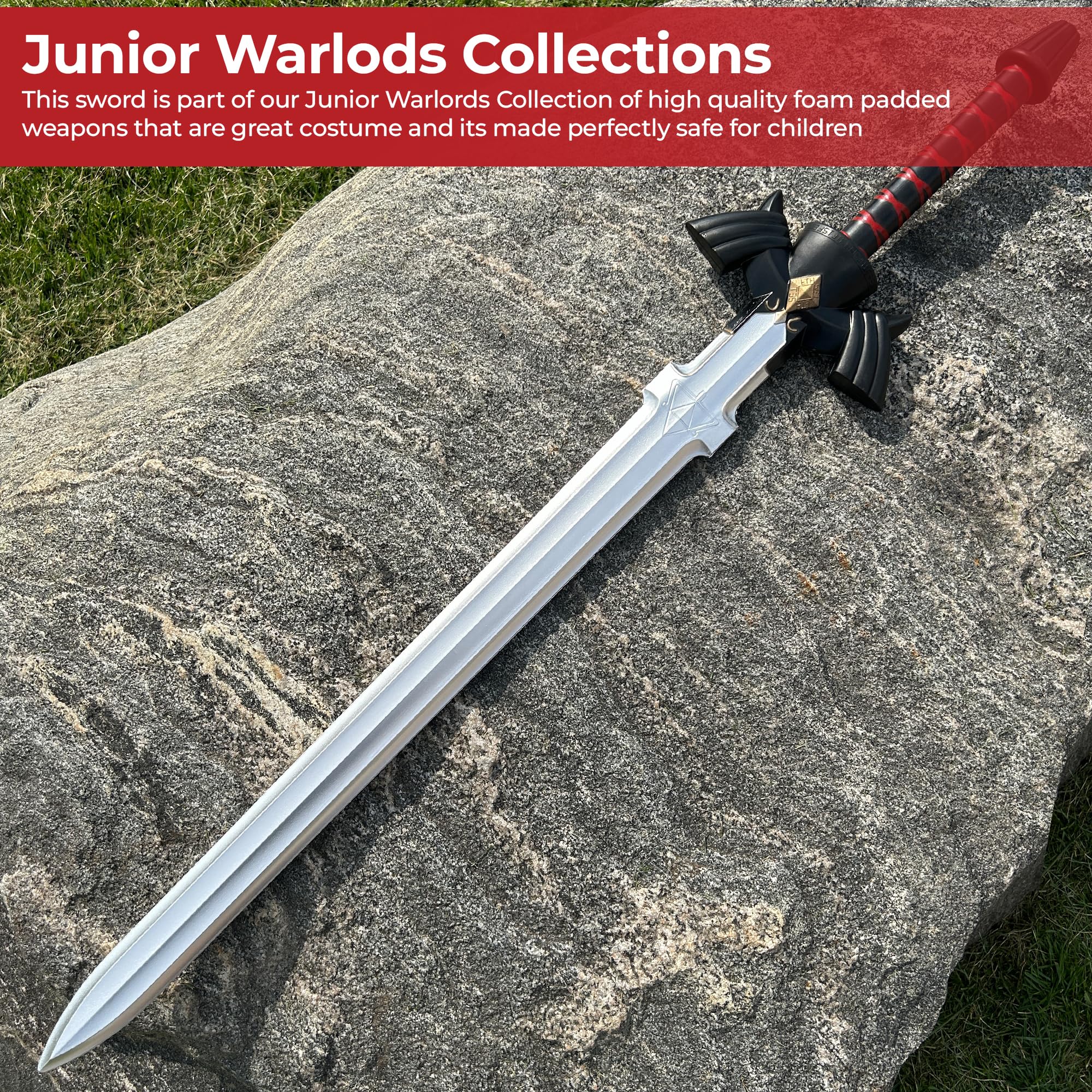 Amazon.com: MedievalDepot Shadow Triforce Foam Master Sword