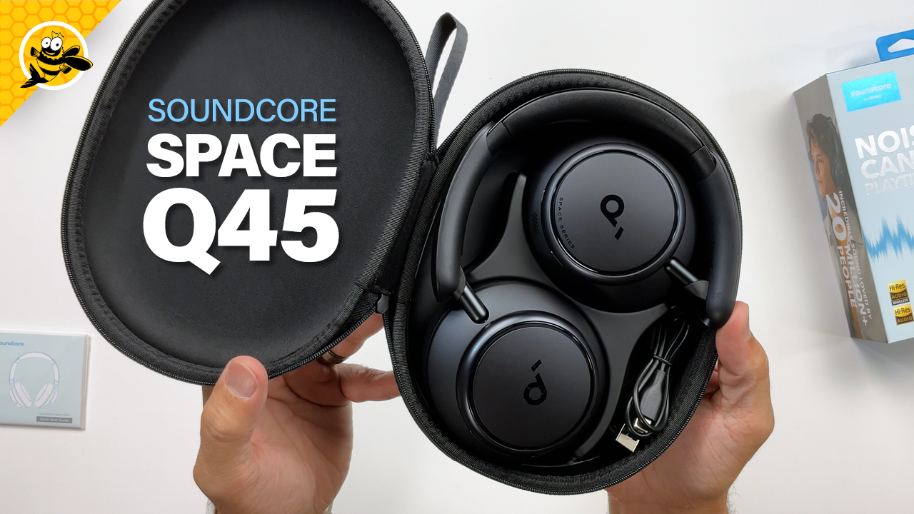 Soundcore q45 a3040. Anker soundcore space q45. ачх soundcore q45 anker. anker soundcore q45 на голове. наушники soundcore space q45 белый.