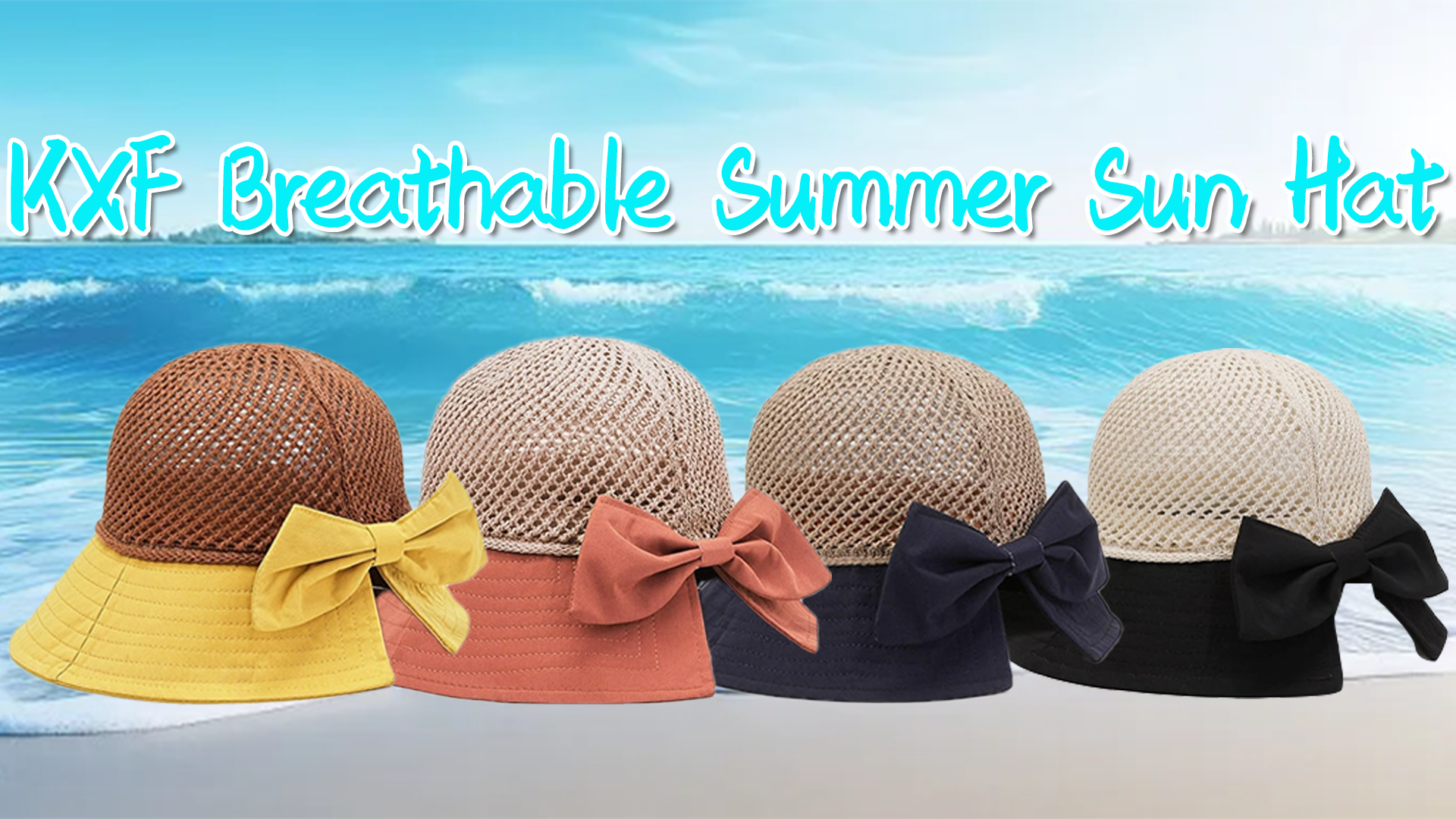Sombrero de sol para mujer KXF amarillo talla única miniatura 7