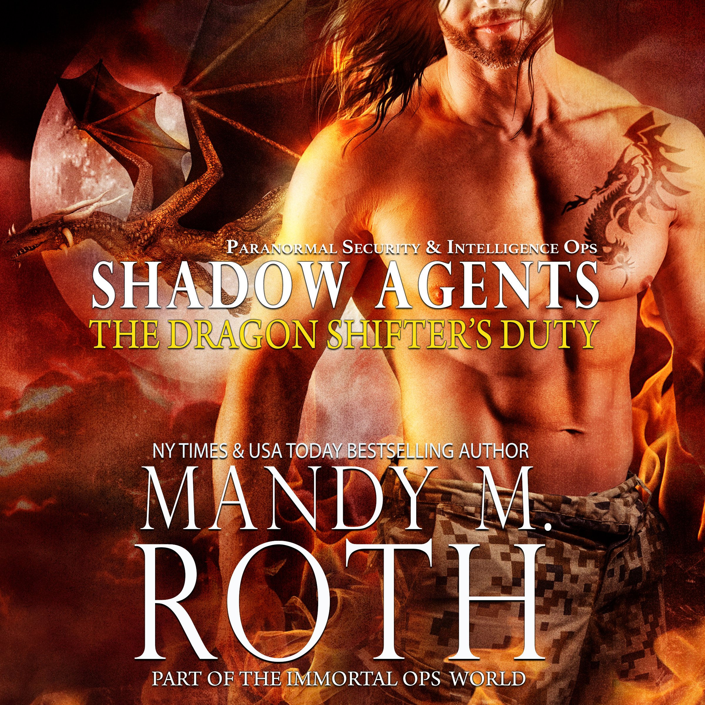 Cover art for The Dragon Shifter’s Duty: Part of the Immortal Ops World