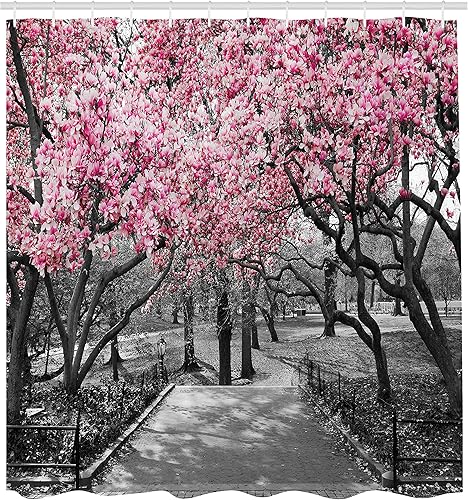 Miniatura 2 de Ambesonne - Colección de decoración, cortina para regadera de baño de poliéster