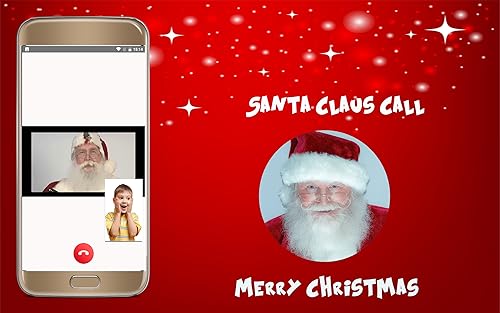 Incoming Live Video Call From Santa Claus Christmas 2023