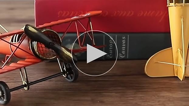 小物入れ Decoration Plane Amazon.com: Large 8.5'' Hang Retro Airplane, Home Decor