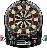 Vista 10 de Franklin Sports - Conjuntos de Tableros de Dardos Electrónicos, tablero de dardos eléctrico de punta suave con marcador digital, (6) dardos incluidos
