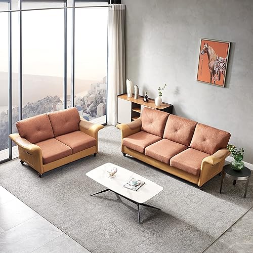 TARTOP Sofá cama esquinero seccional en forma de L con otomana de almacenamiento y almacenamiento de brazo oculto y carga USB para sala de estar,