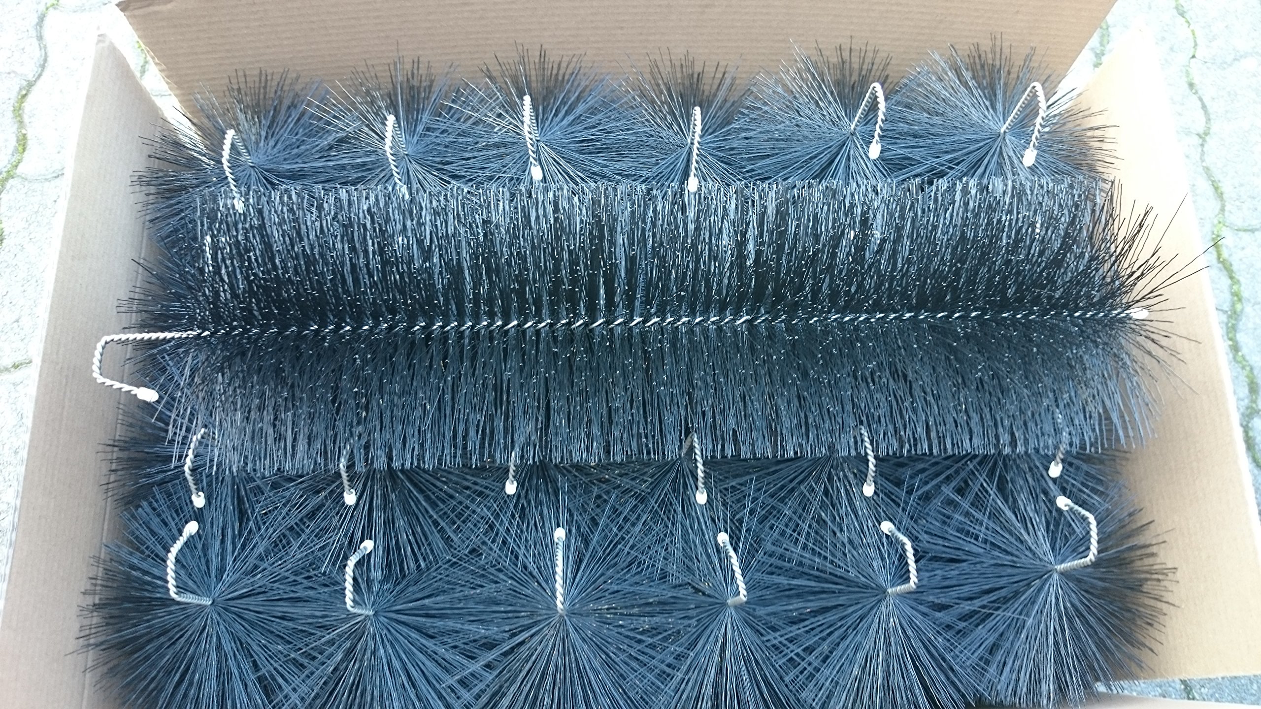 Filterbürste SCHWARZ 60 cm Ø 150mm x 15Stk. (73,01 € inkl. Lieferung) Gartenteich, Filter, Filterbürste Teichfilter