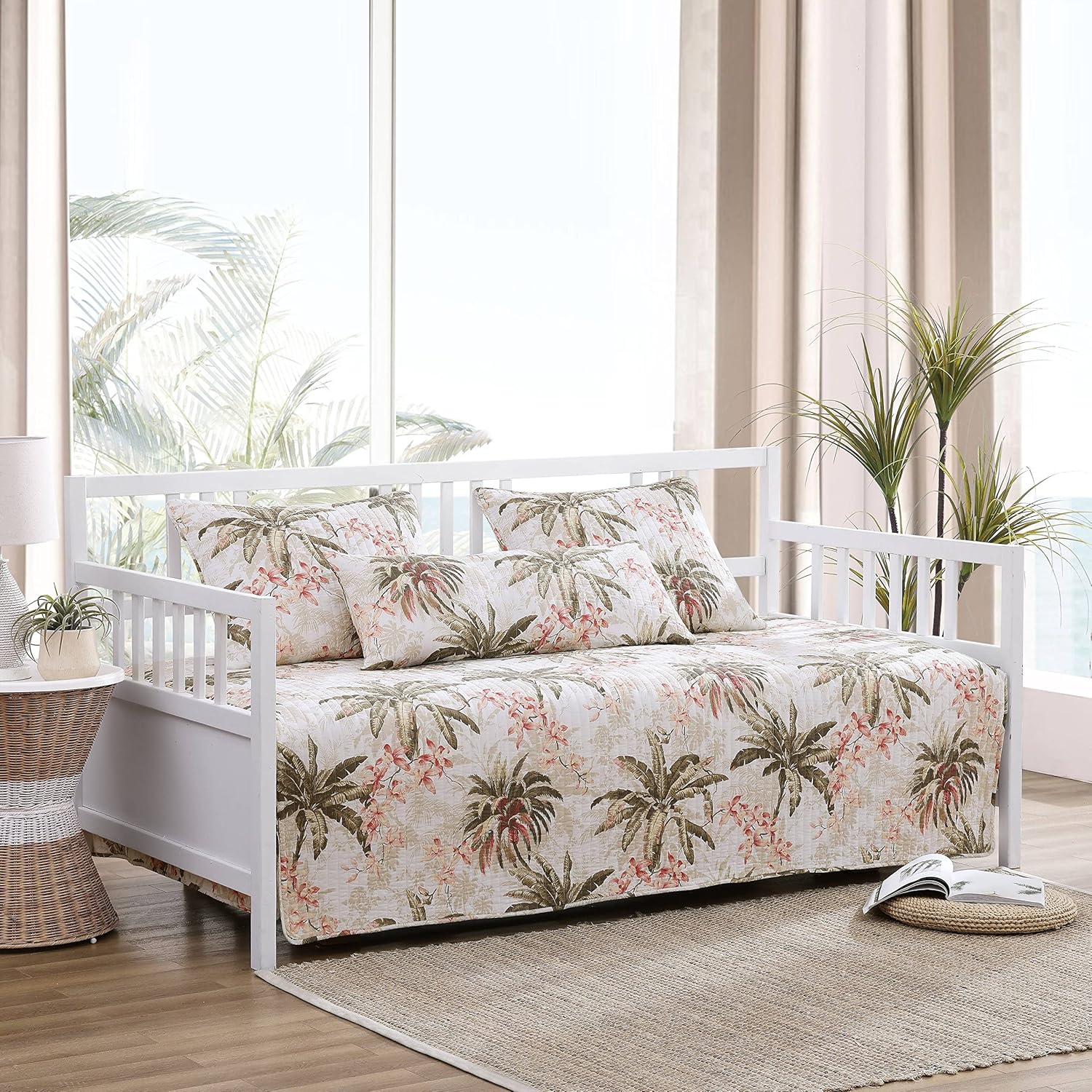 Tommy Bahama Daybed Set, Cotton Bedding with Matching