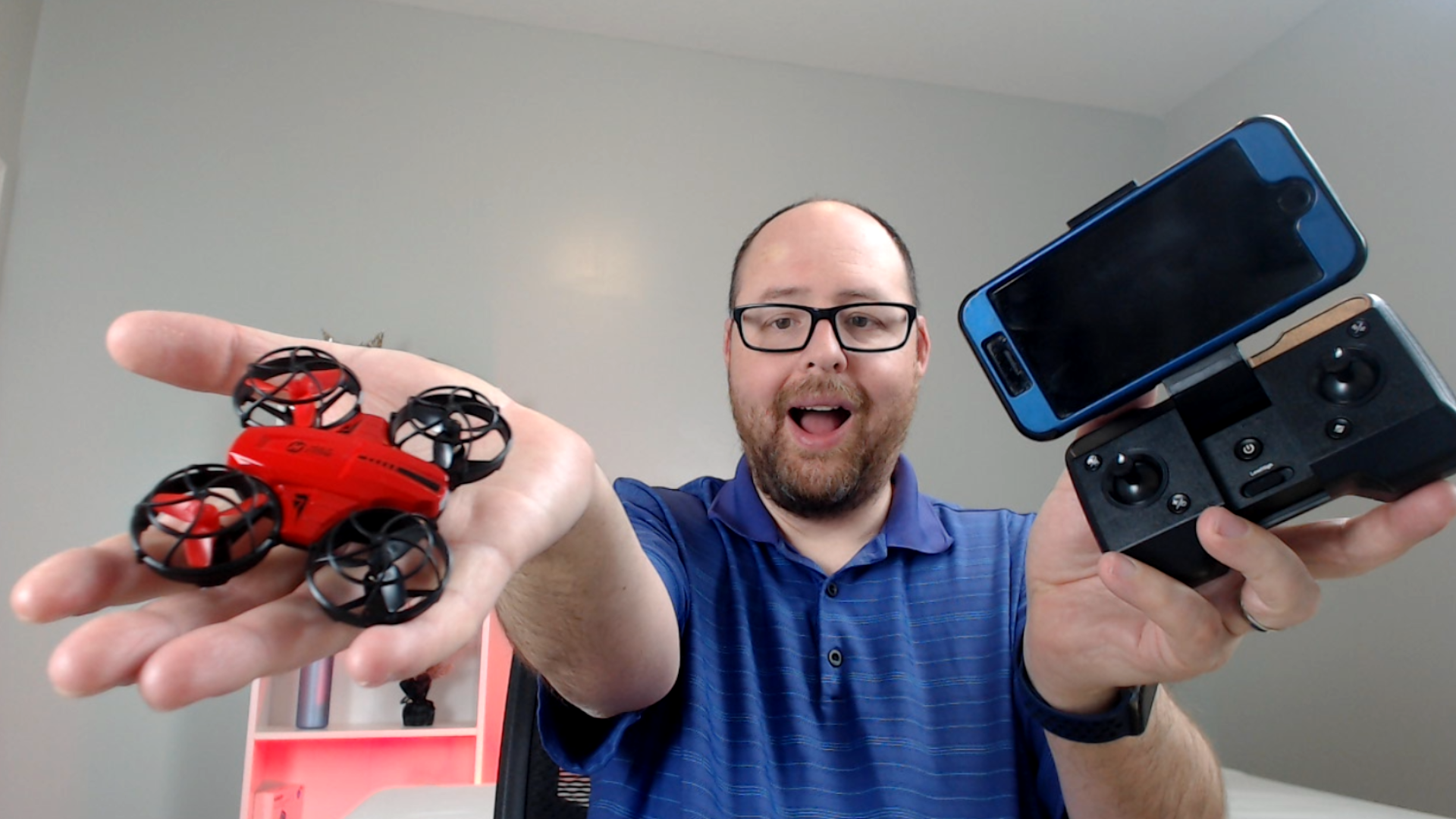 Watch Holy Stone HS420 Mini Drone with HD Camera REVIEW on Amazon Live