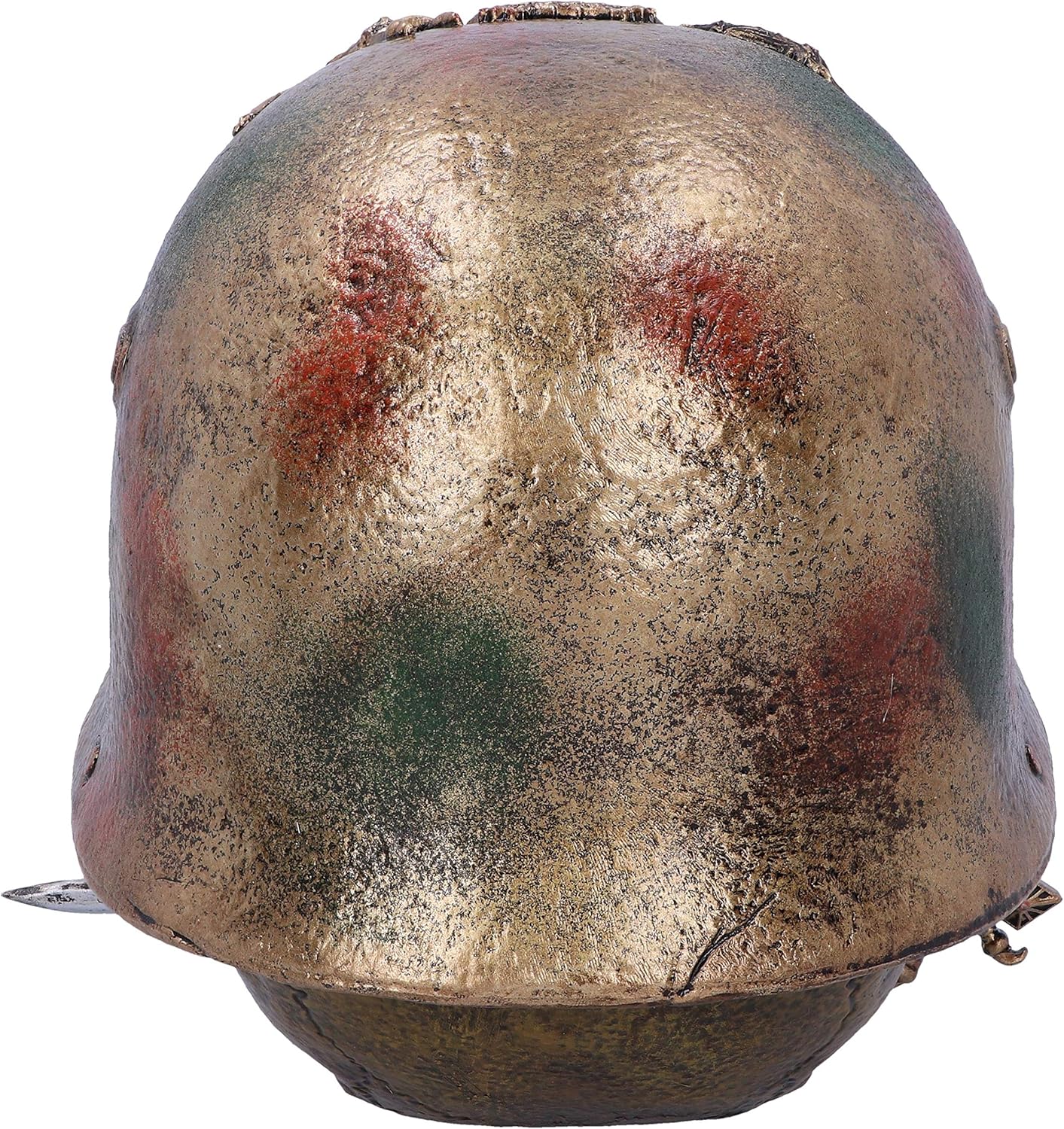 Nemesis Now Slayer Helmet Skull Trinket Box 17.5cm, Resin, Bronze, Officially Licensed Slayer Merchandise, Skull Trinket Box, Spacious Yet Stylish, Cast in The Finest Resin, Expertly Hand-Painted