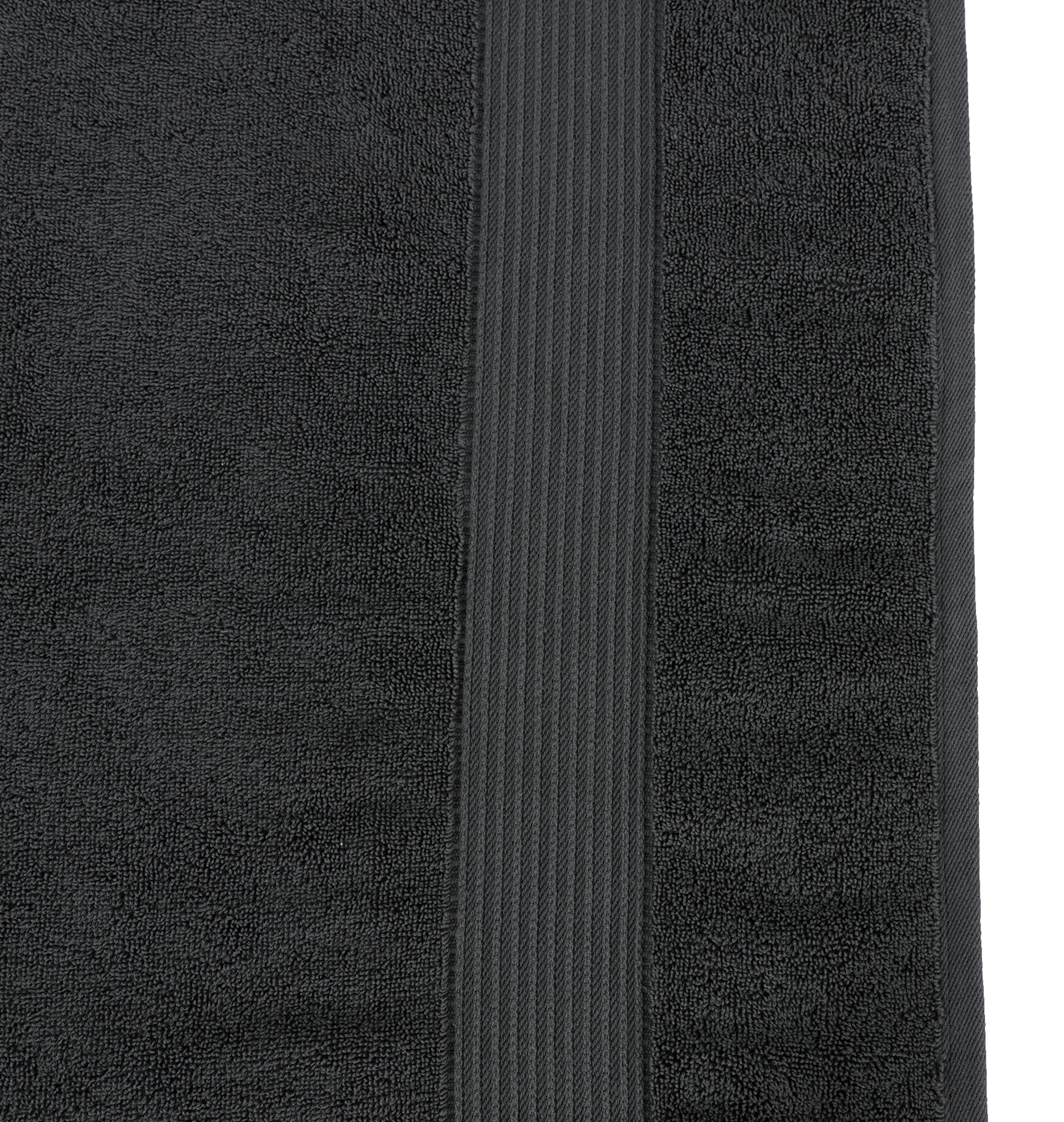 Juego de toallas de baño extragrandes (90x180 cm, paquete de 2) 100% algodón, súper suaves, de calidad de hotel, 600 g/m², hilado en anillo, absorbente, juego de toallas de baño de baño (gris)