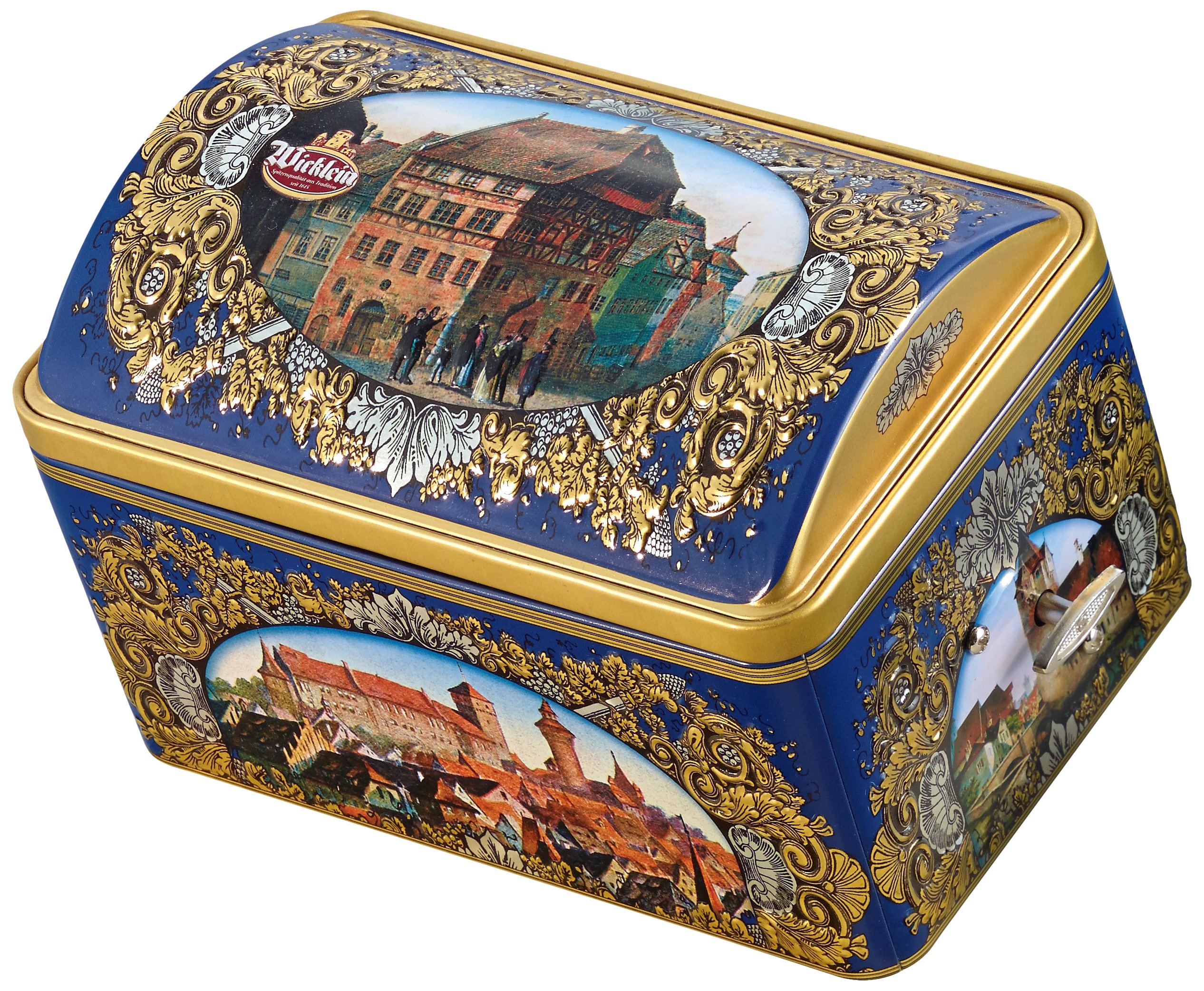 Wicklein Gold Elisen Musical Nürnberger Lebkuchen Tin, 10.6 Ounce