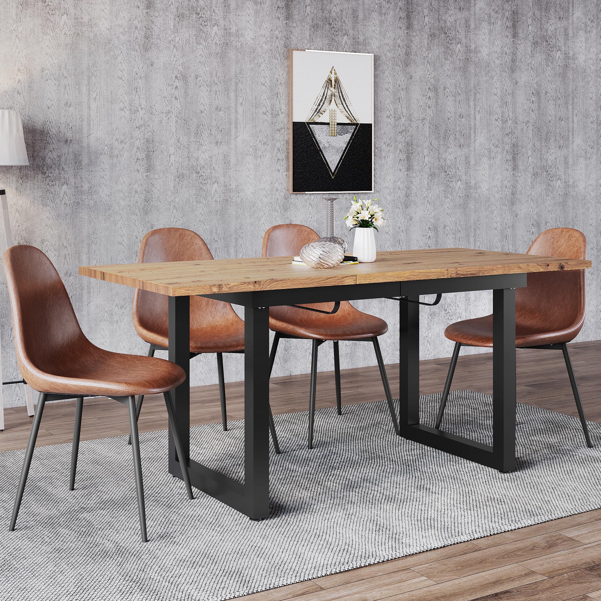 Table à manger multifonctionnelle et peu encombrante pour optimiser votre salon