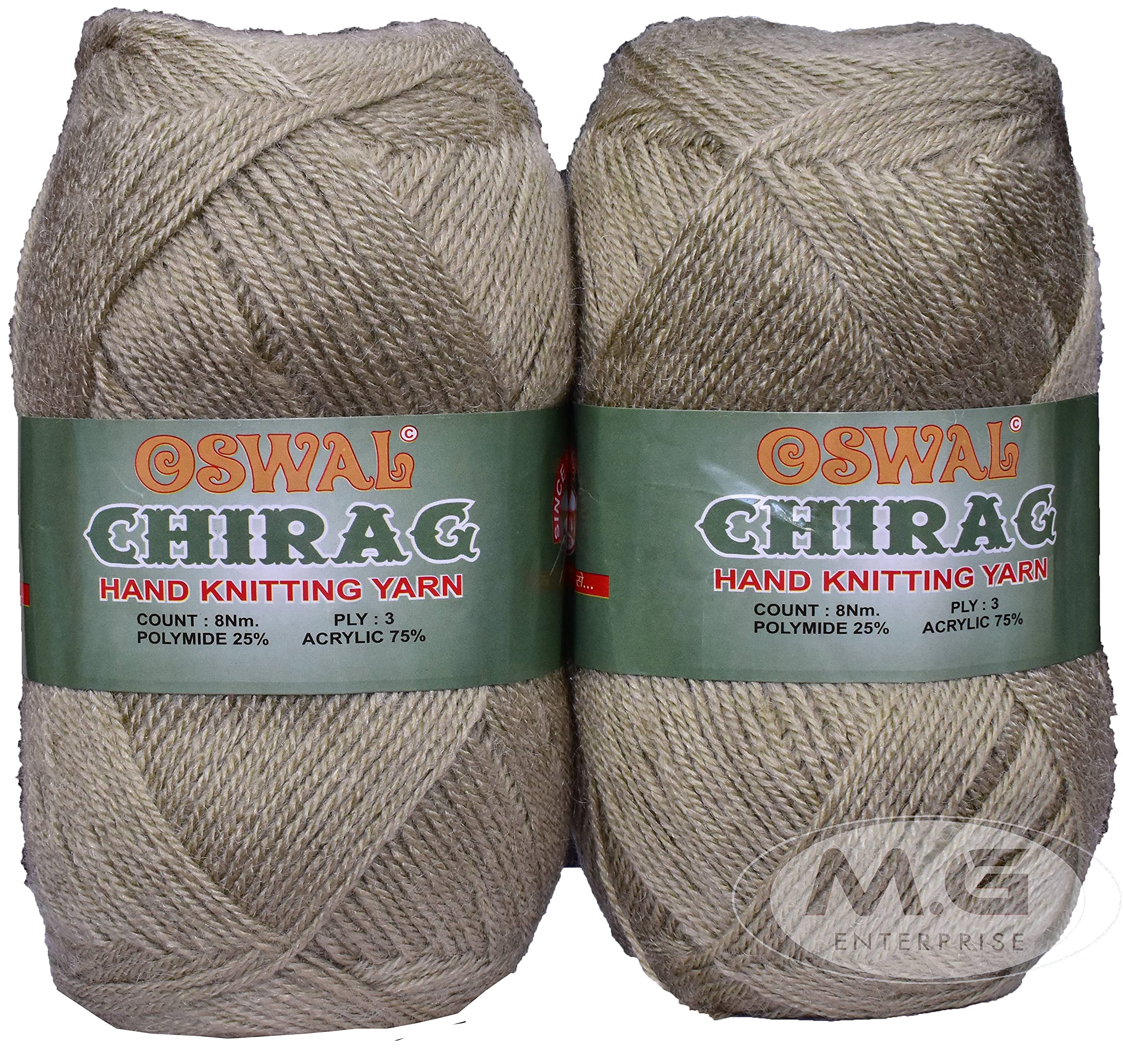 M.G ENTERPRISE Vard hman Bigboss Pista (400 gm) Wool Ball Hand Knitting Wool/Art Craft Soft Fingering Crochet Hook Yarn, Needle Knitting Yarn Thread Dyed-D