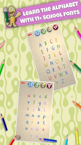 LetraKid - Aprenda Caligrafia Traçando ABC e 123. Abecedario Infantil. Jogos Educativos Alfabetizaçã