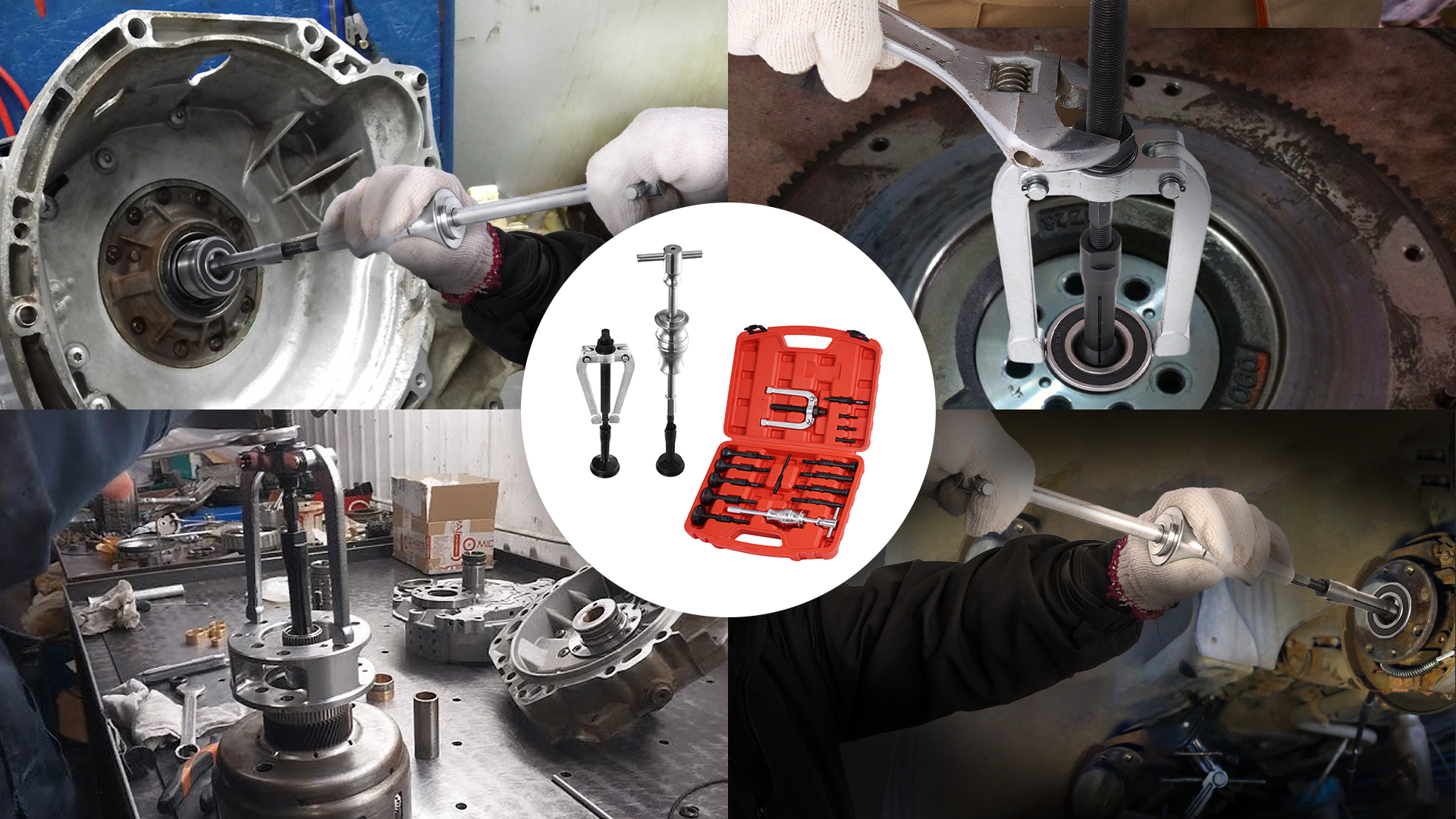 Kit Estrattore Cuscinetti VEVOR | 16 Pezzi Per Rimozione Cuscinetti - Foto 9