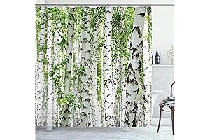 Ambesonne Woodland Shower Curtain: Nature's Tranquil Embrace