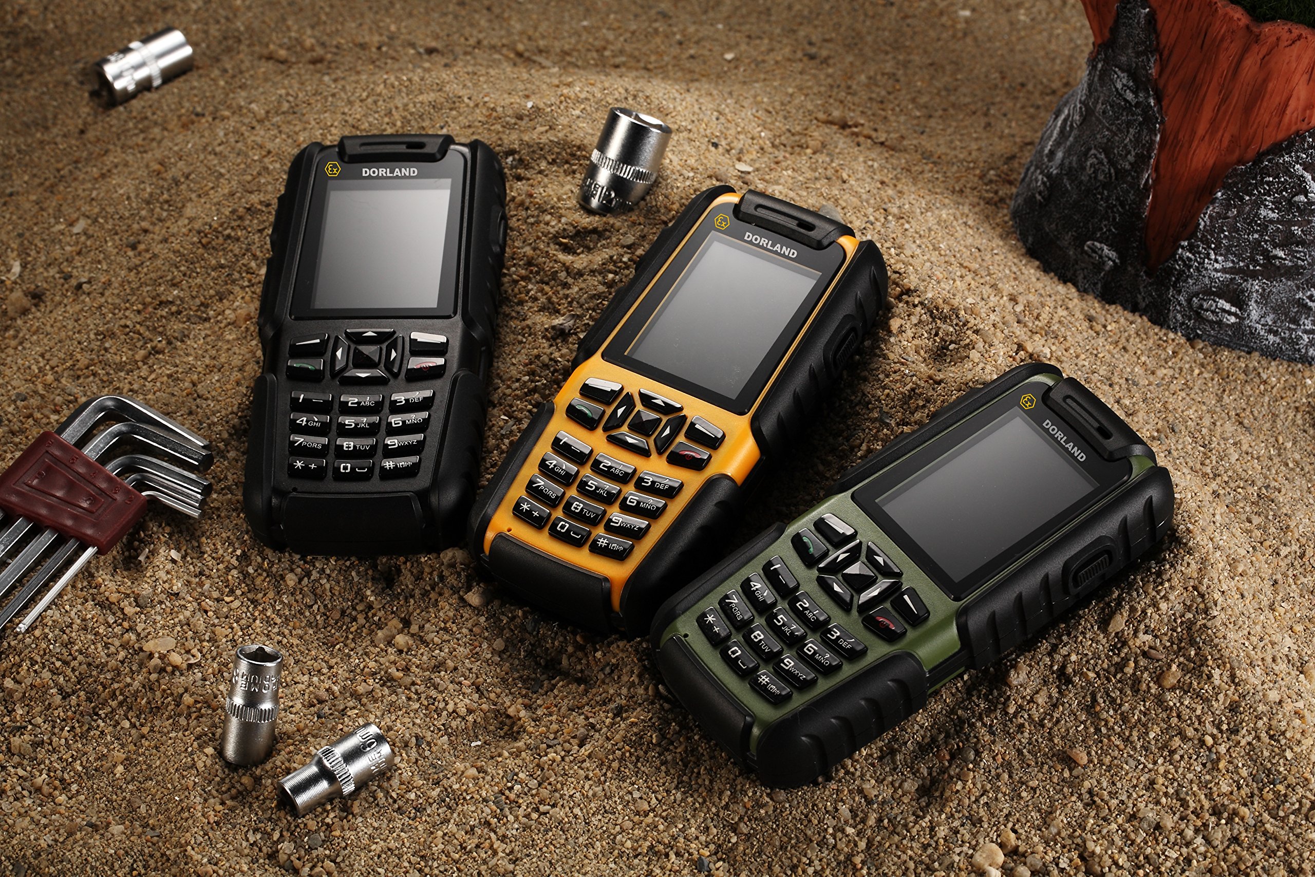 DORLAND TEV8 ExplosionProof Mobile Phone,Rugged Smartphone