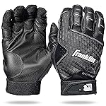 Franklin Sports 2nd-Skinz Batting Gloves Black/Black Youth XX-Small