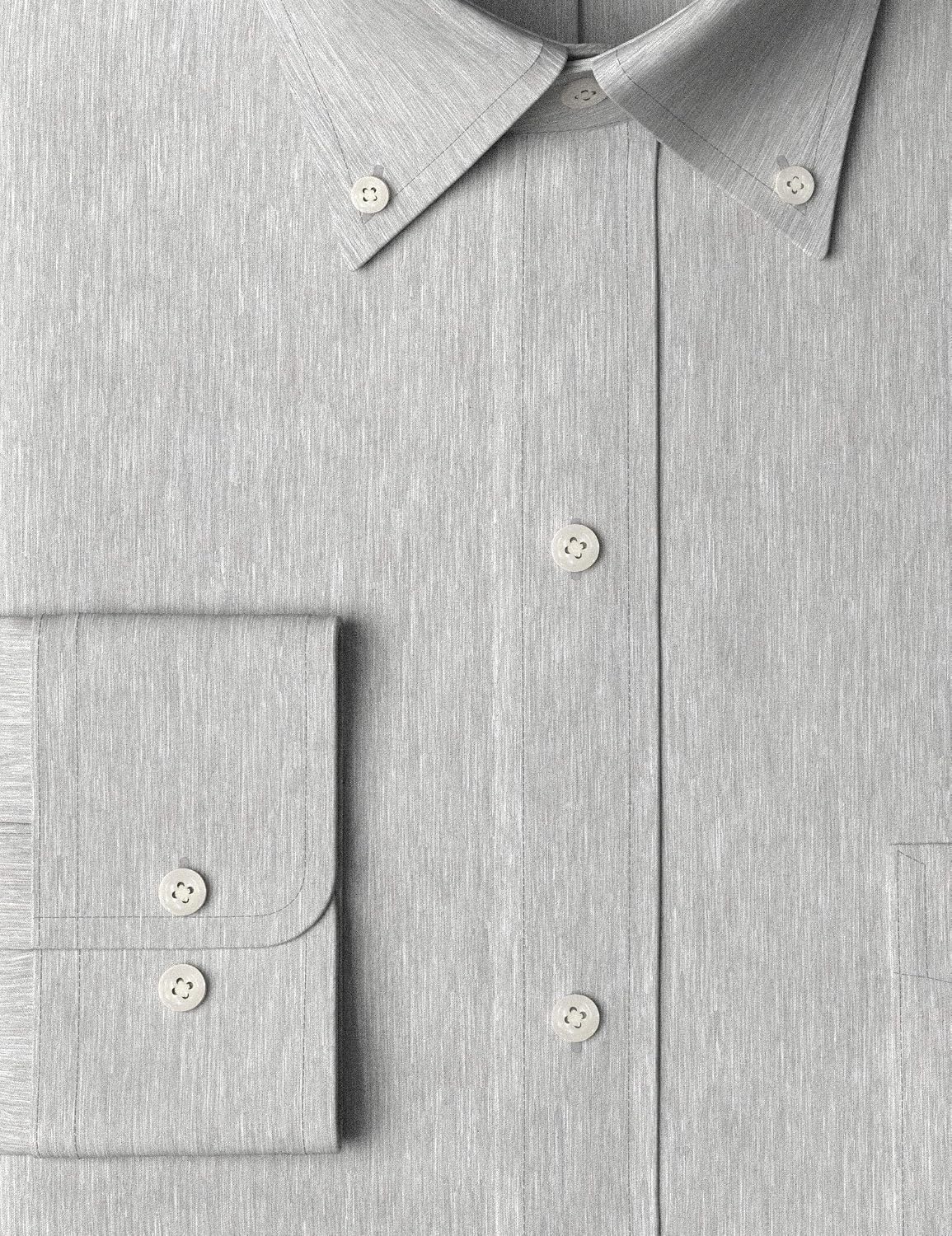 Buttoned Down Men's Classic-Fit Supima Cotton Button-Collar Non-Iron Dress Shirt
