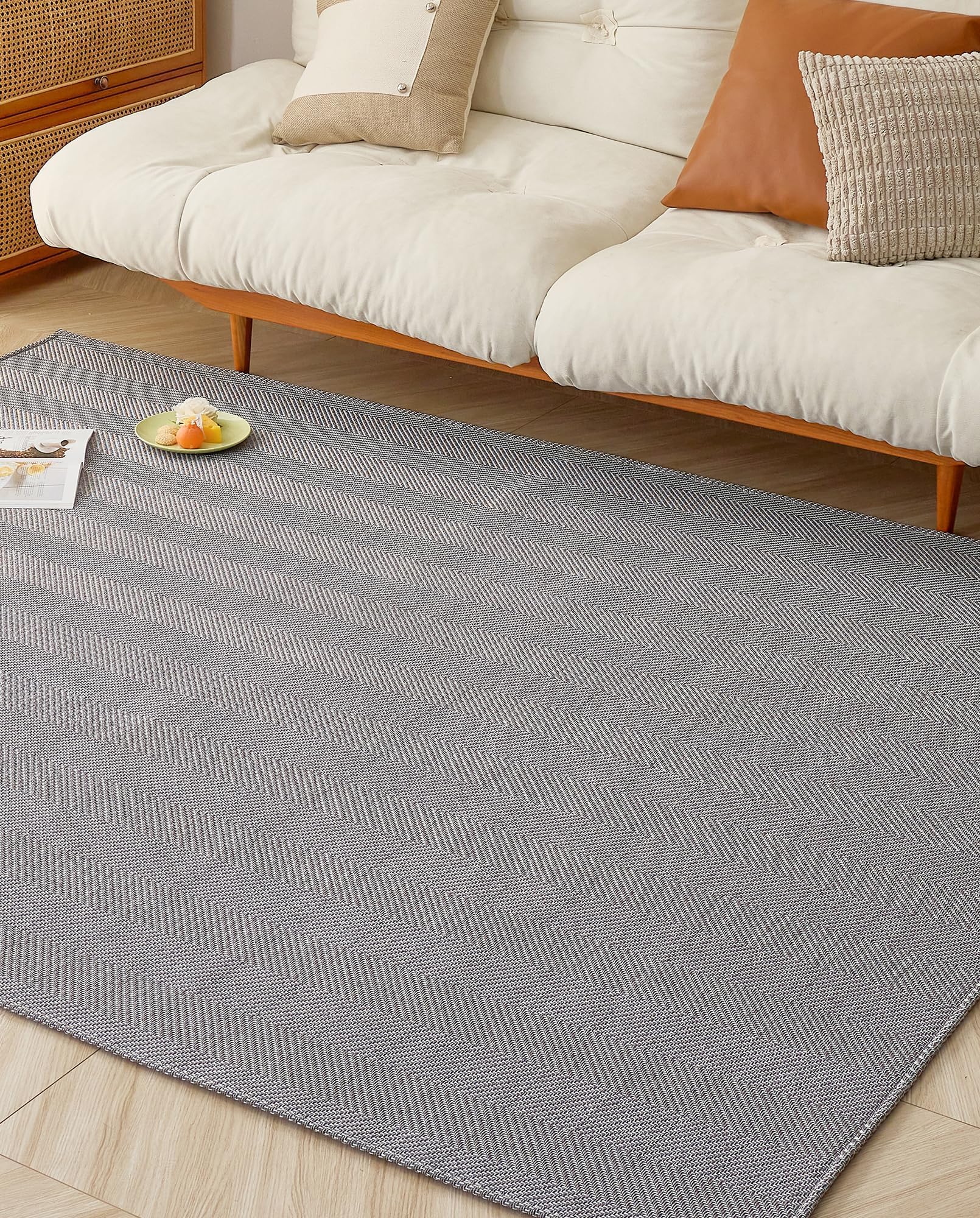 Amazon|フリーリー ラグ カーペット 綿100% 190×240cm キルティングラグ 洗える 3畳 カーペット ラグマット 洗える ...