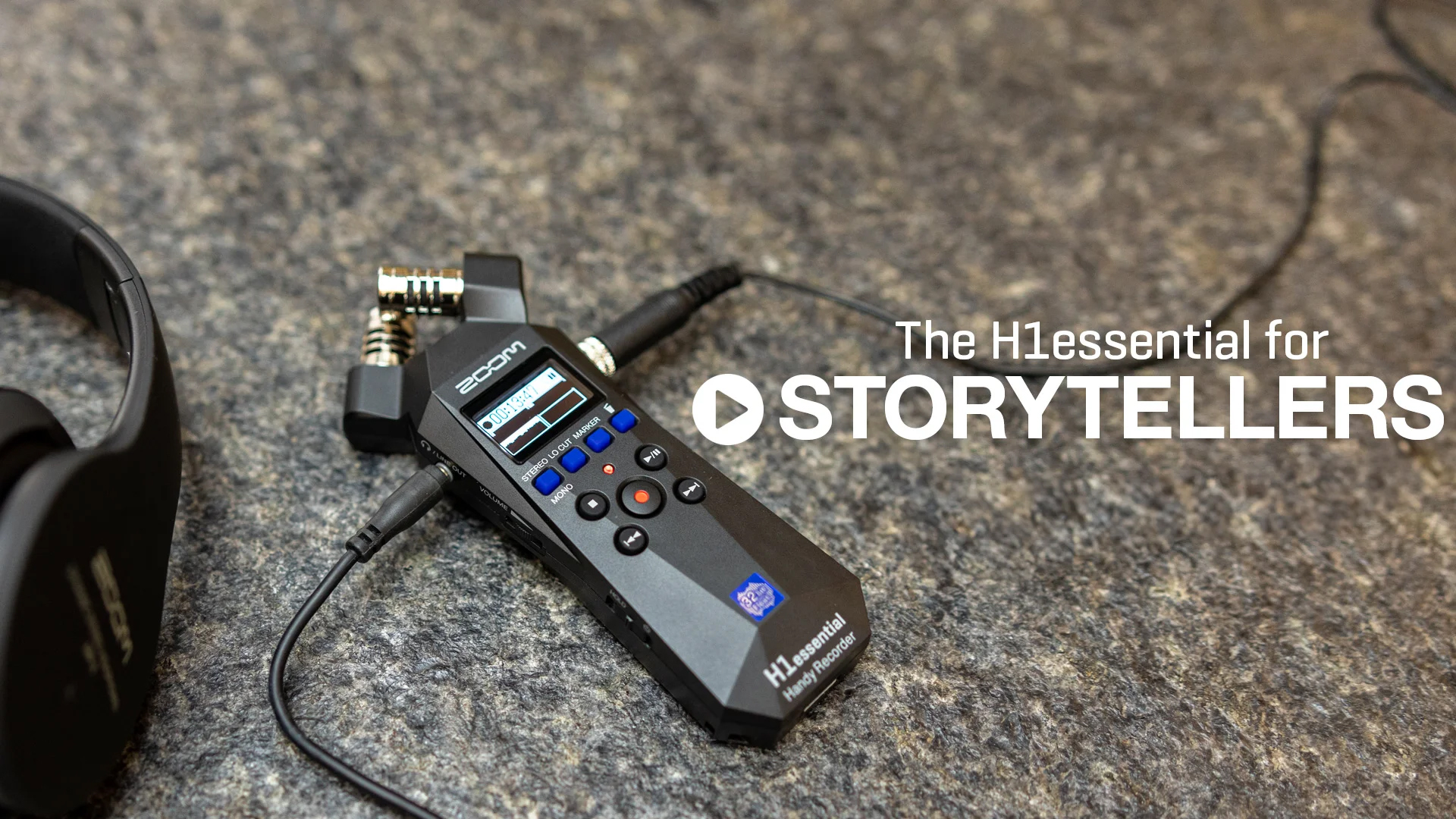 Amazon.com: Zoom H1essential 2-Track 32-Bit Float Portable Audio