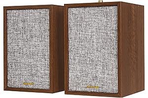 Crosley Bluetooth Speaker: S200A-WA 4-Inch Active Powered Bluetooth Stereo Speaker