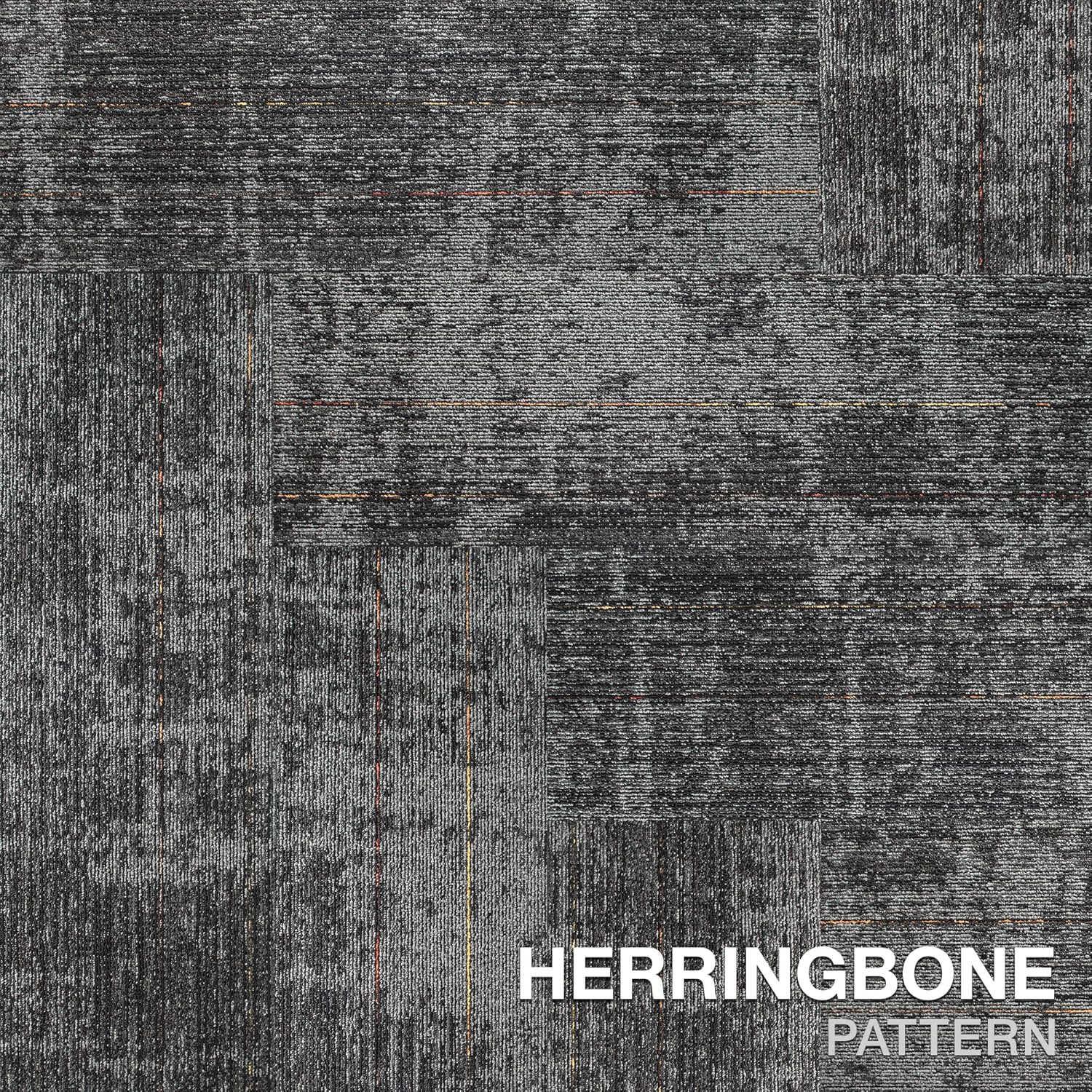 Kraus Flooring A880106 Marseille Carpet Tile, Camden, 57.33 Square Feet : Everything Else