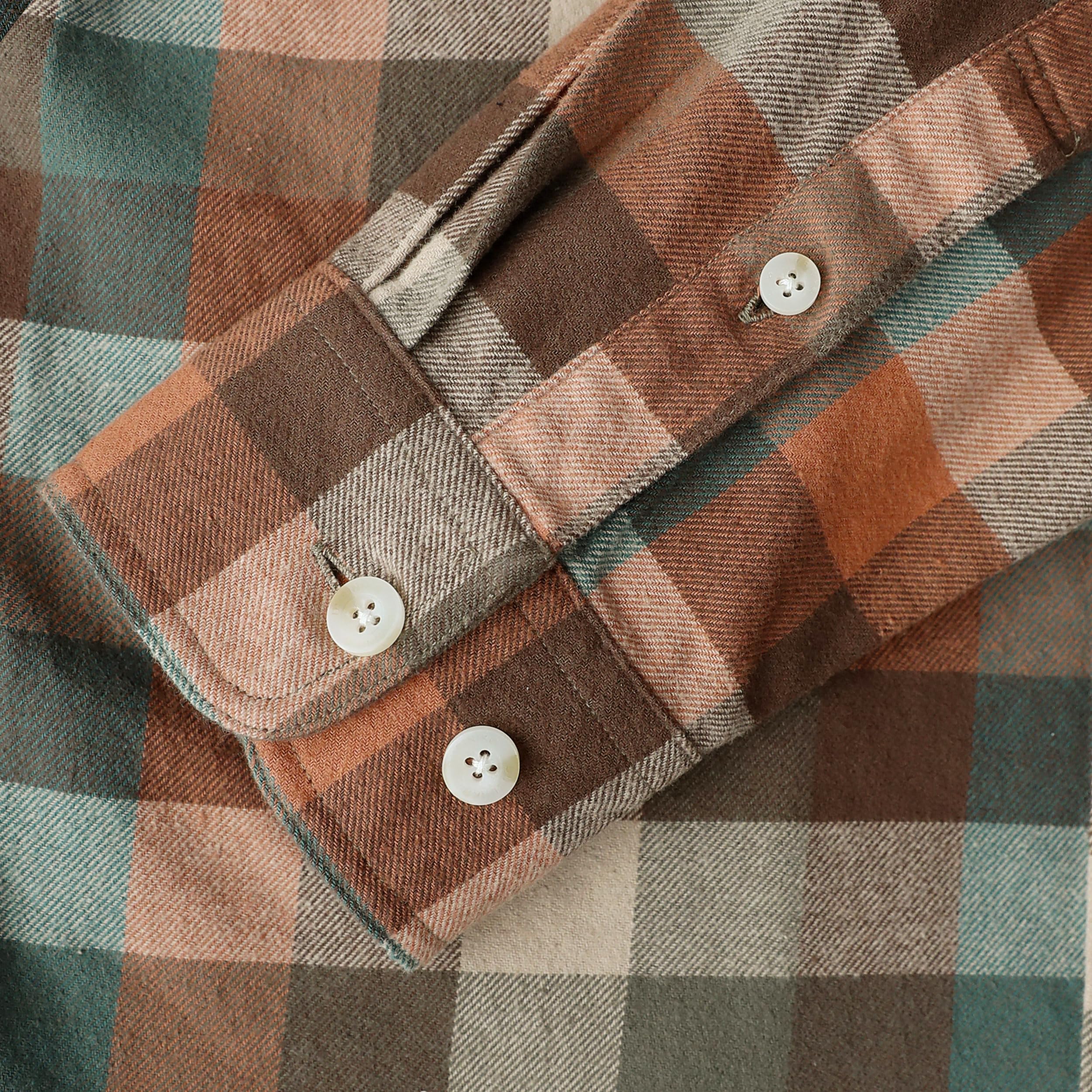 Dubinik® 6 oz Camicia Flanella Uomo Camicia Uomo Flanella Leggera Cotone Comode Casual Invernale Camicia A Quadri Uomo