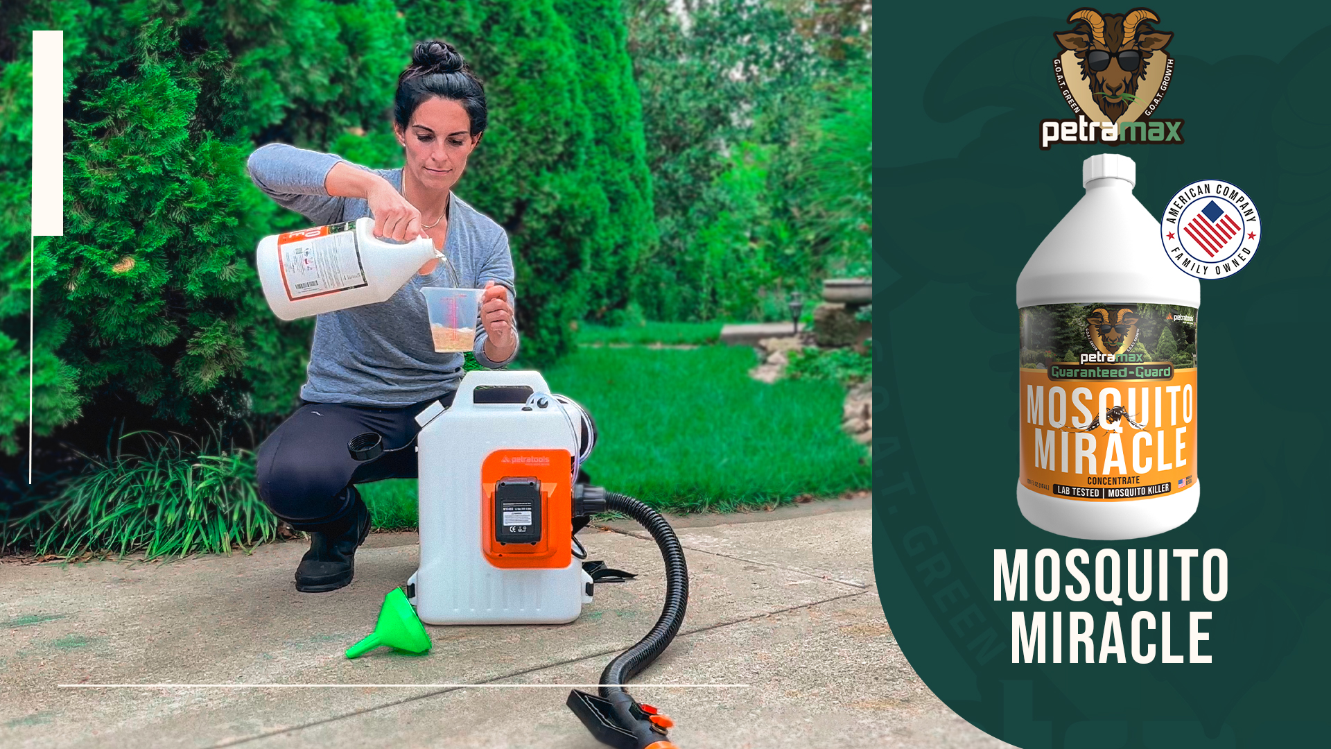 Amazon.com: PetraMax Miracle Outdoor Mosquito Spray for Yard Pet