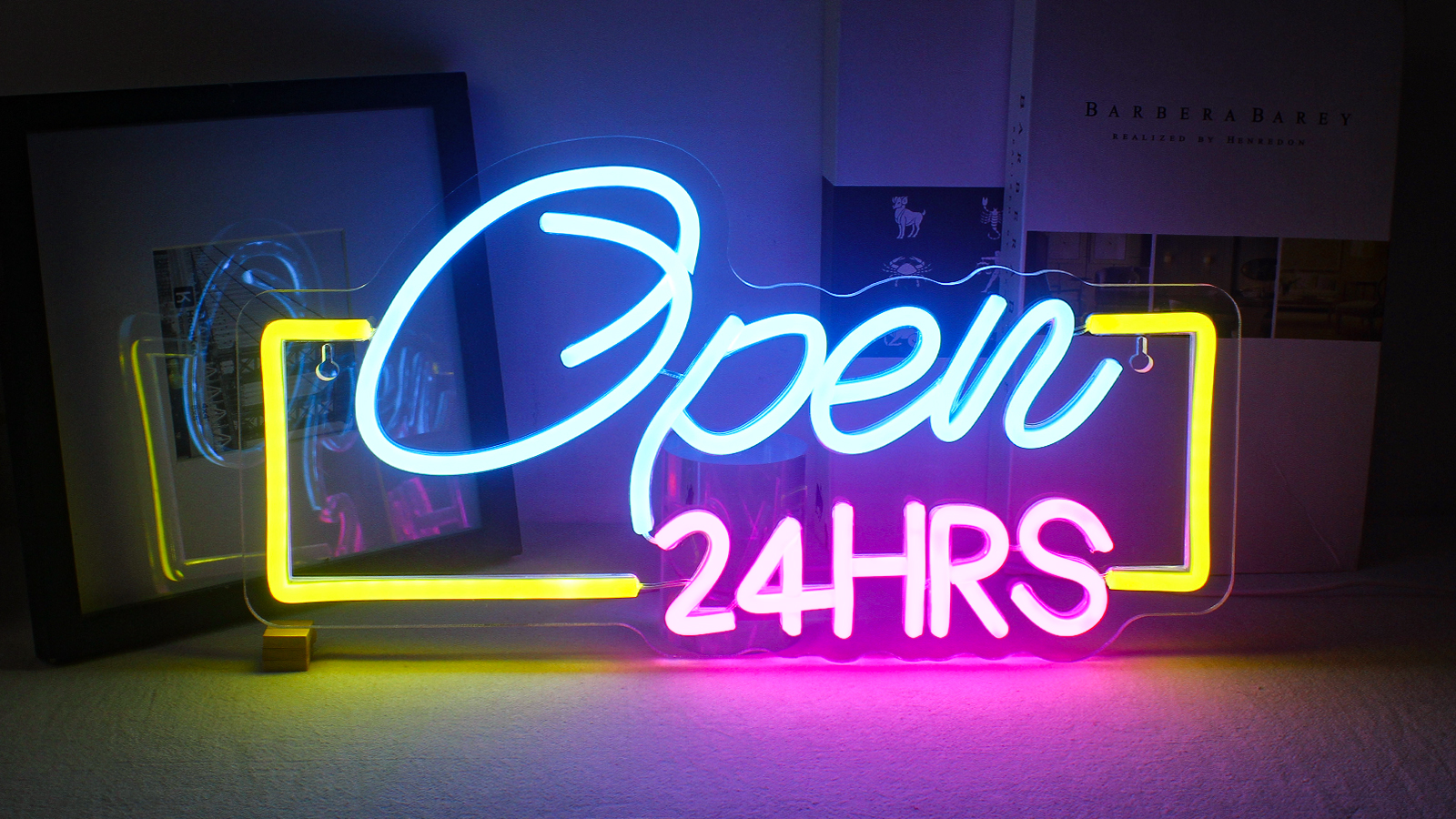 REWIS Insegna al Neon a LED per Toilette, luci al Neon incise