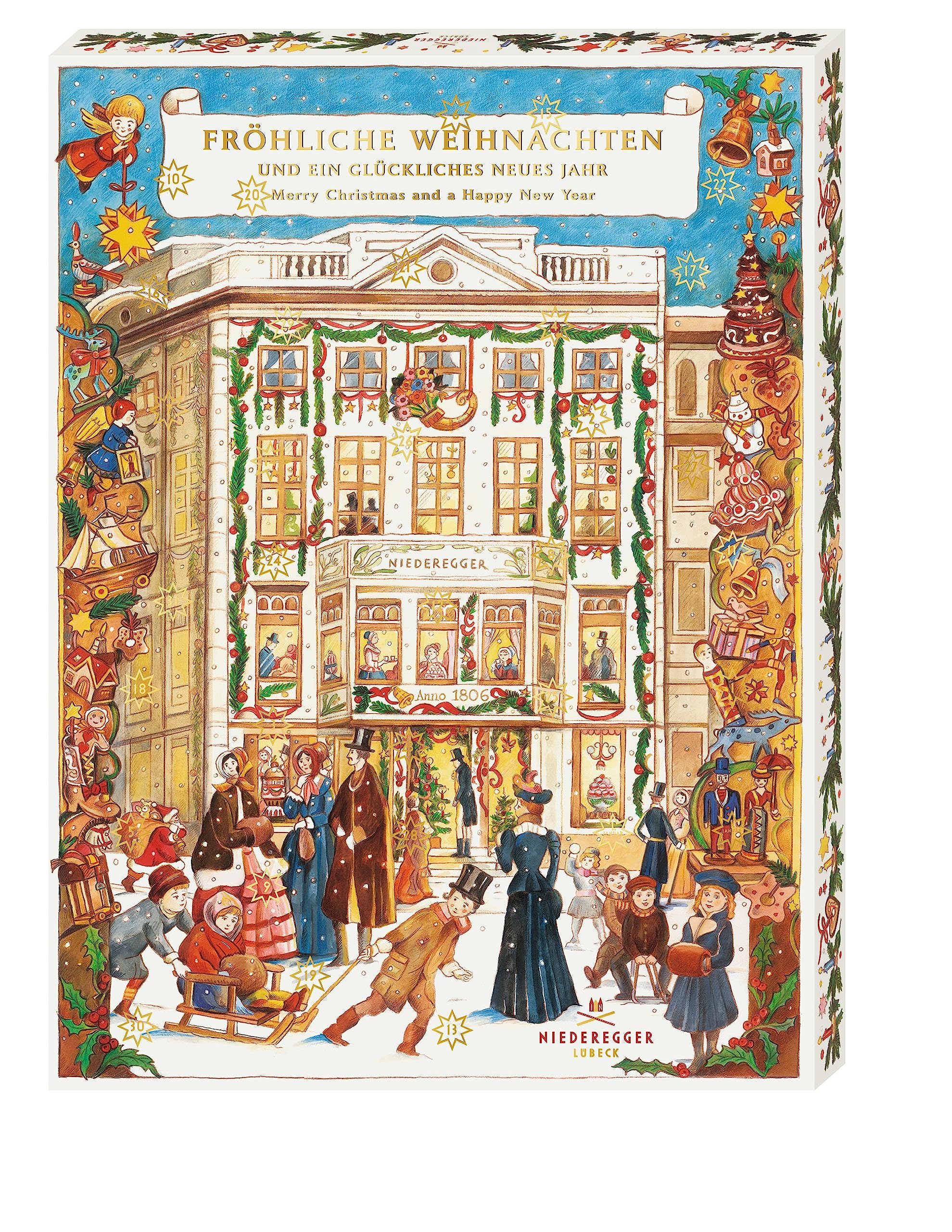 Niederegger Adventskalender "Café Niederegger" 525g