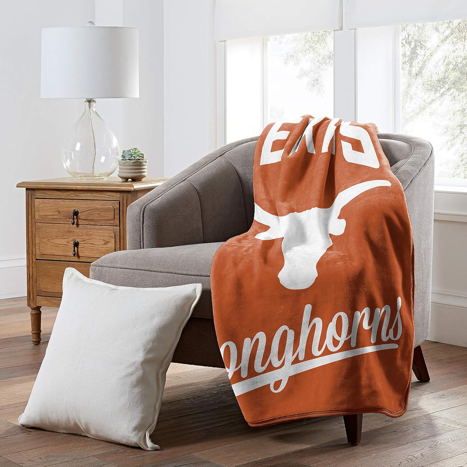 Northwest NCAA Unisex-Adult Raschel Throw Blanket