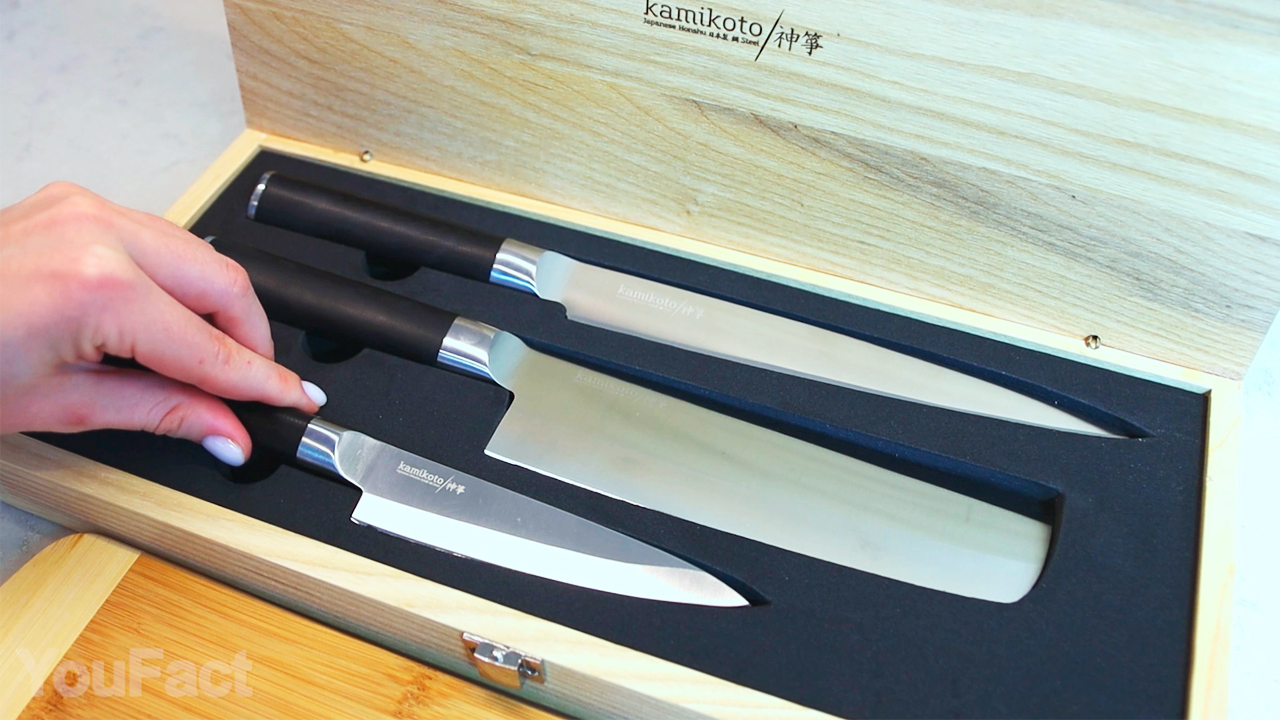 Watch Kamikoto Kanpeki Japanese Knife Set Review on Amazon Live