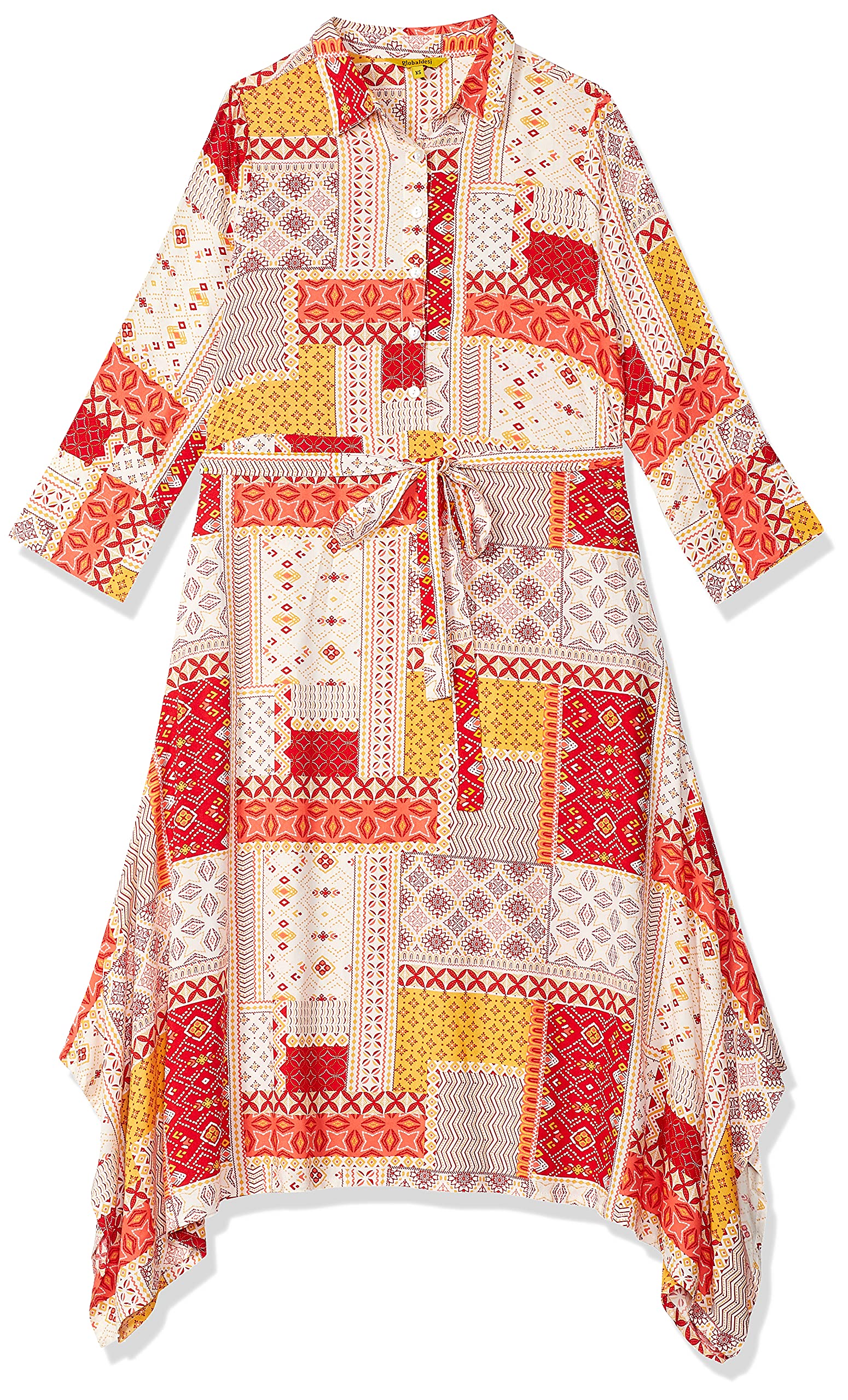 global desiWomen's Rayon Regular Kurta