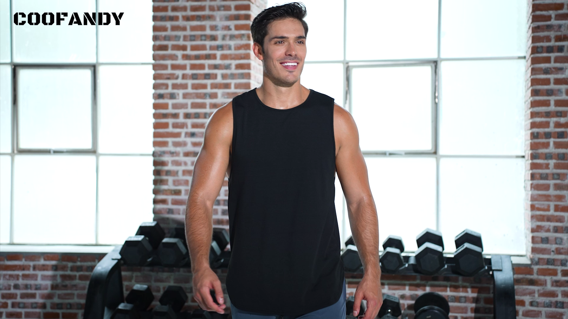 Cadmus Men's 3 Pack Running Tank Tops Breathable Workout