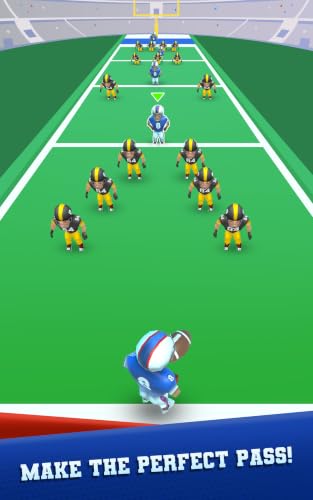 Perfect QB Pass: American Football Game