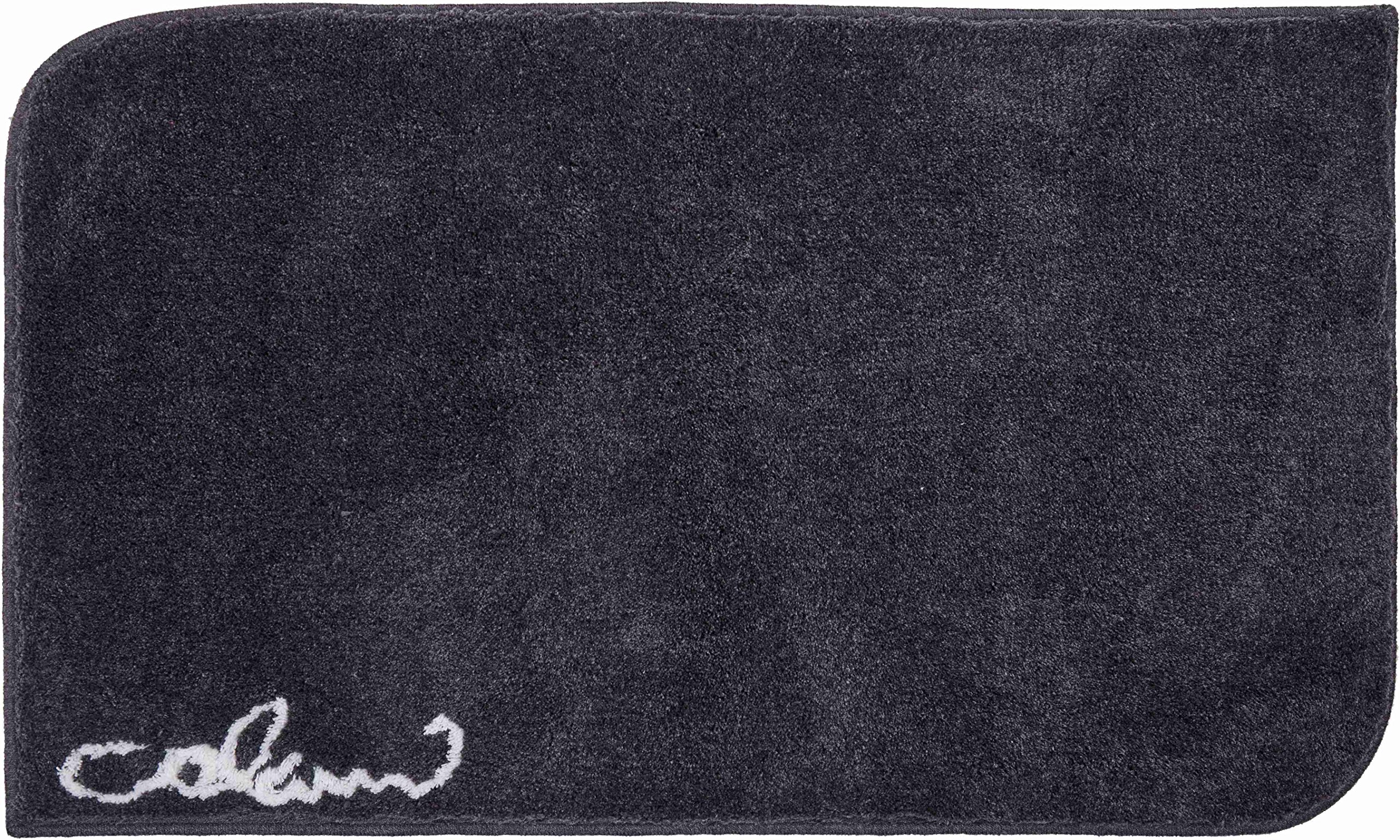 Grund COLANI ekskluzywny designerski dywanik łazienkowy, 100% poliakryl, ultra miękki, antypoślizgowy, certyfikat Öko-Tex, Colani 40, mata łazienkowa 70 x 120 cm, antracyt
