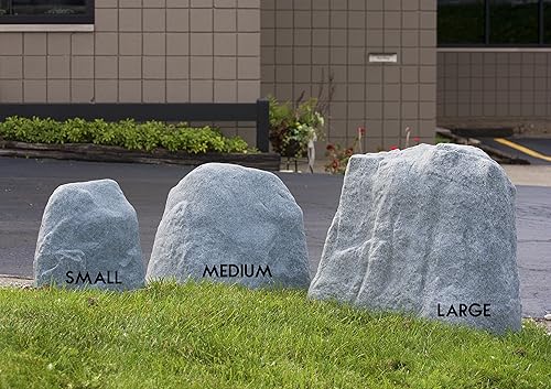 Vista 52 de Emsco Group Roca decorativa de paisaje ligera, de bajo perfil, granito, 2271 Granite