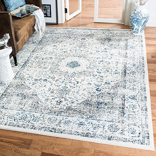 Safavieh Evoke (Colección EVK220B) - Alfombra oriental vintage gris y dorada