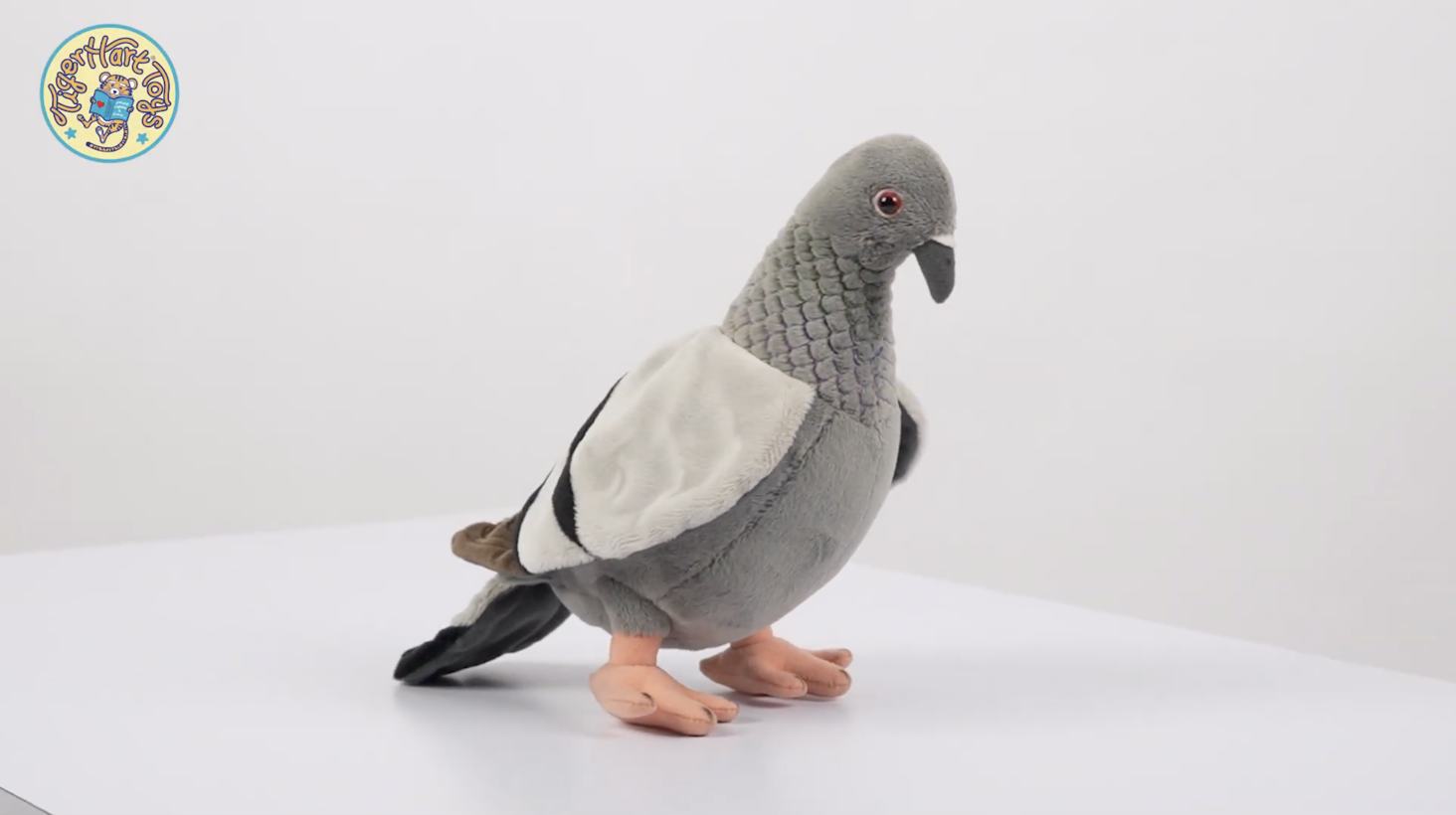 Amazon.com: TigerHart Pepper The Pigeon - 8.5 Inch Stuffed Animal