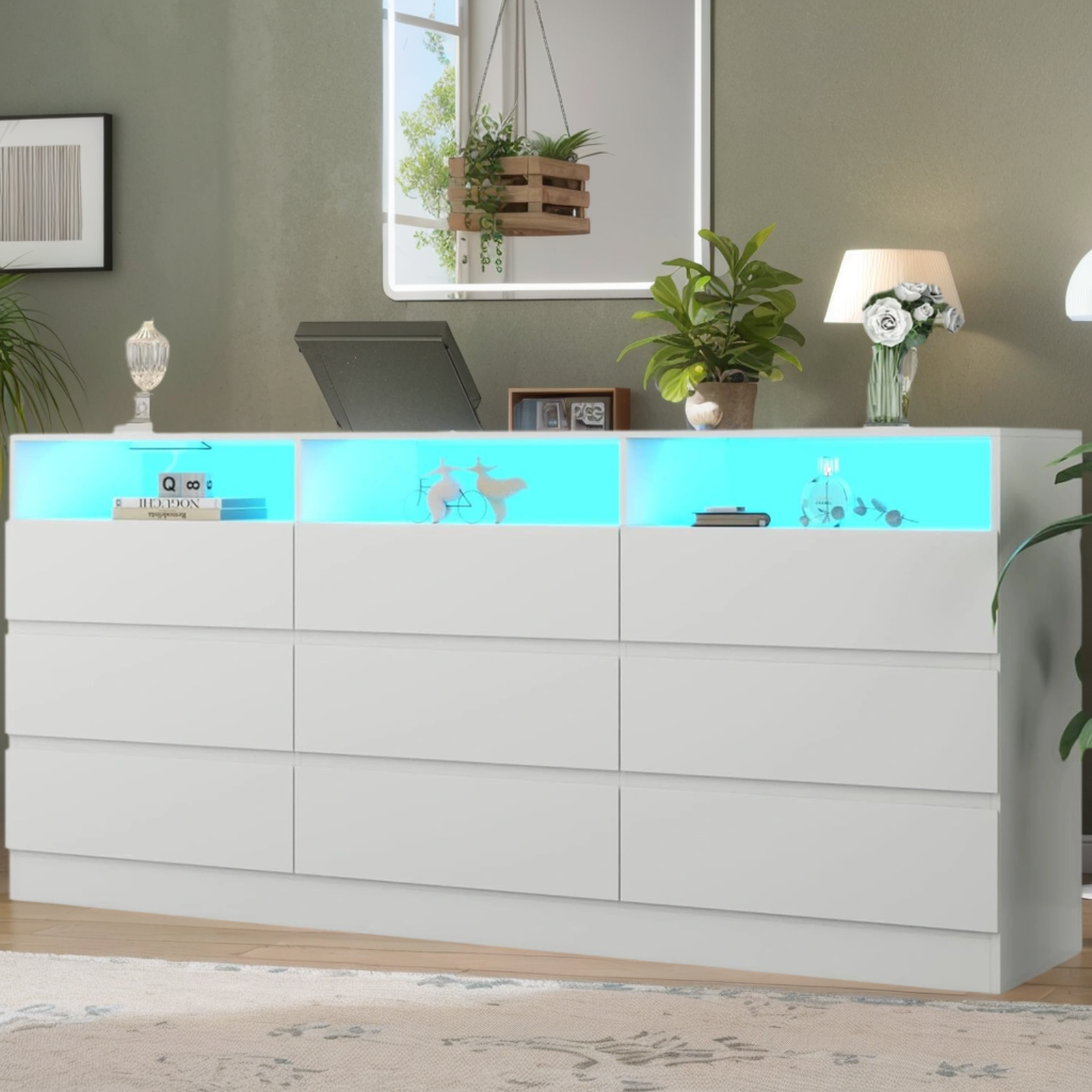 Watch Installation video of Loomie 9 Drawer Dresser with Storage