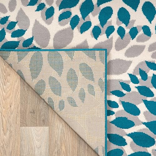 Miniatura 6 de Tapete de diseño floral moderno