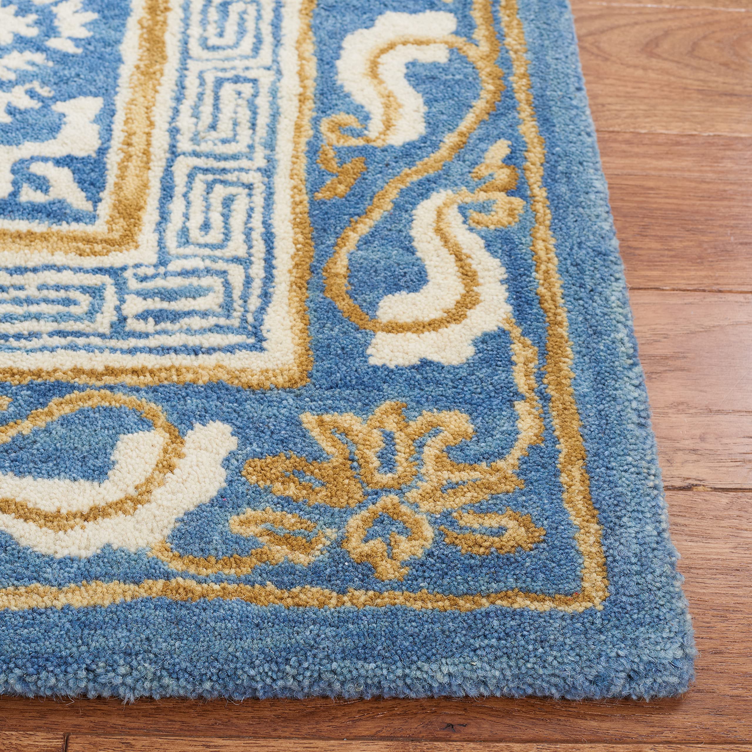 Safavieh Tapis Shag Pour Salon, Salle à Manger, Chambre à Coucher - Berber Shag Collection, Tapis à
