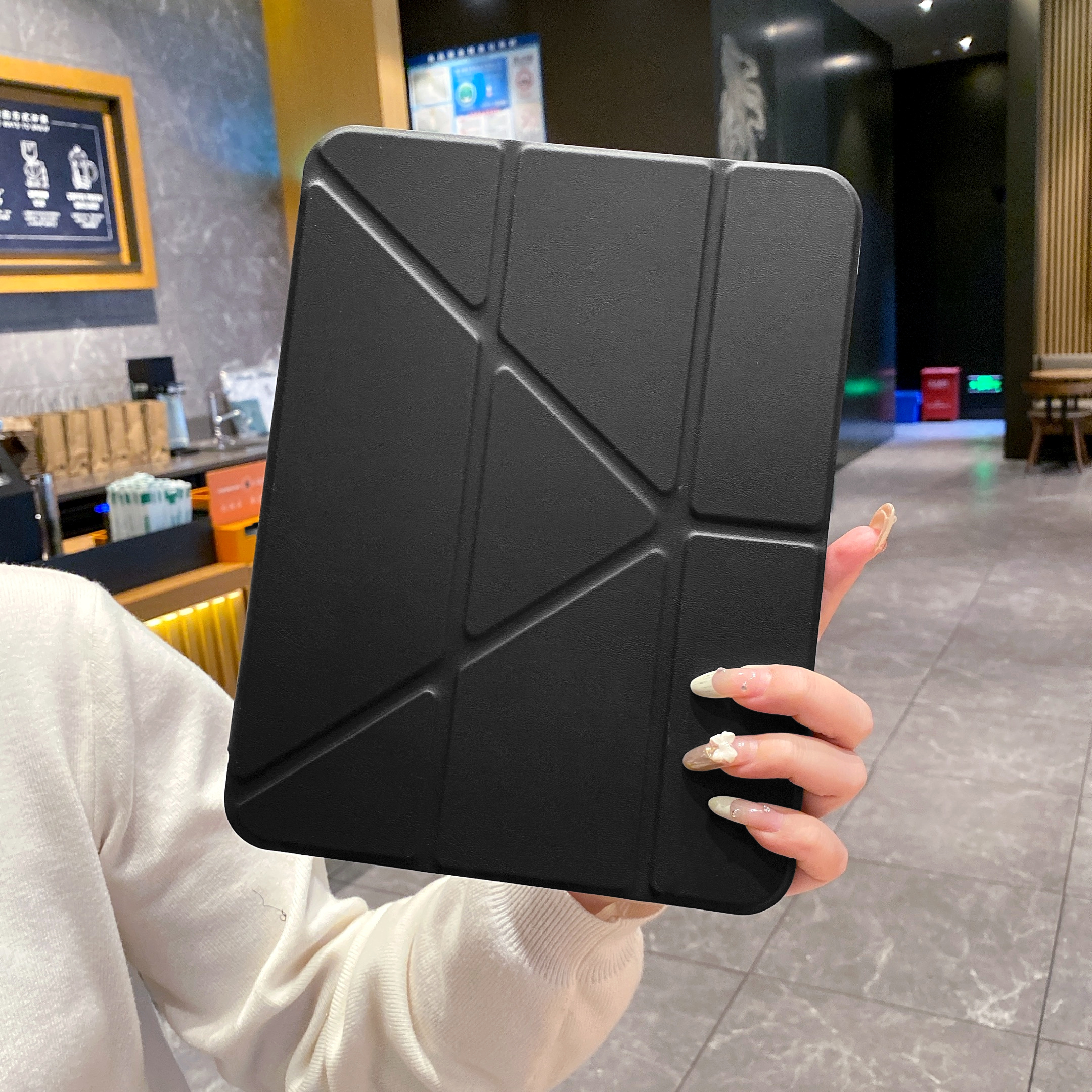 Amazon.com: Tontime Y-Shaped Folding Case for iPad (A16) 11th