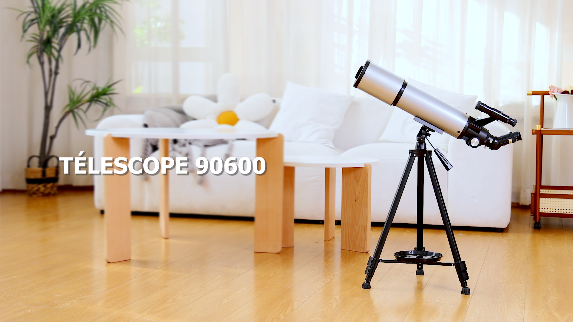 Teleskop Astronomie 90/600mm Refraktor mit Alu-Stativ – 2 Okularen , 3X Barlow-Linse, Smartphone-Adapter & Tragetasche – Ideal für Sterne beobachten, Mond, Planeten & Vogelbeobachtung Teleskop Astronomie 90/600mm Refraktor mit Alu-Stativ – 2 Okularen , 3X Barlow-Linse, Smartphone-Adapter & Tragetasche – Ideal für Sterne beobachten, Mond, Planeten & Vogelbeobachtung